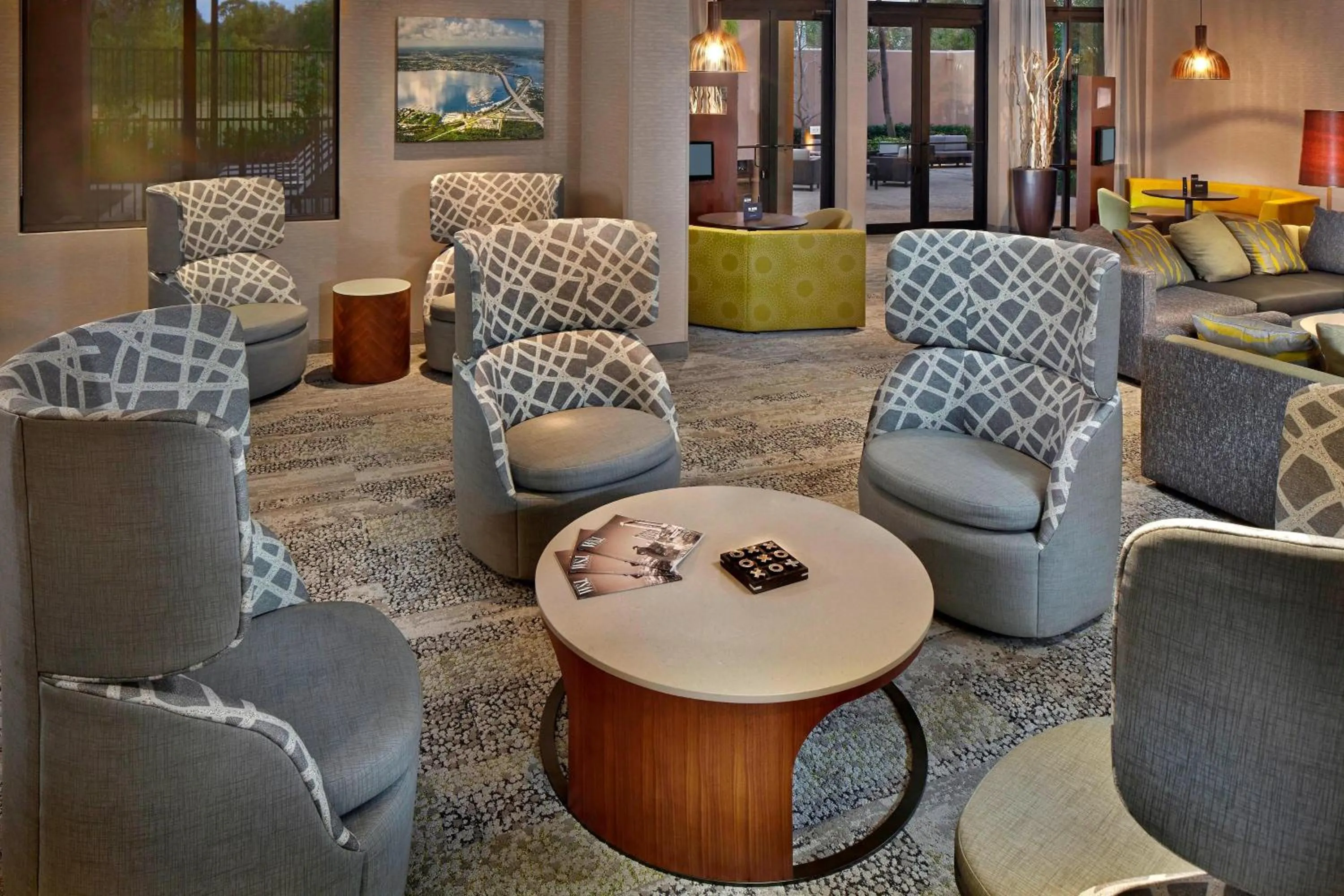 Lobby or reception in Courtyard by Marriott Stuart