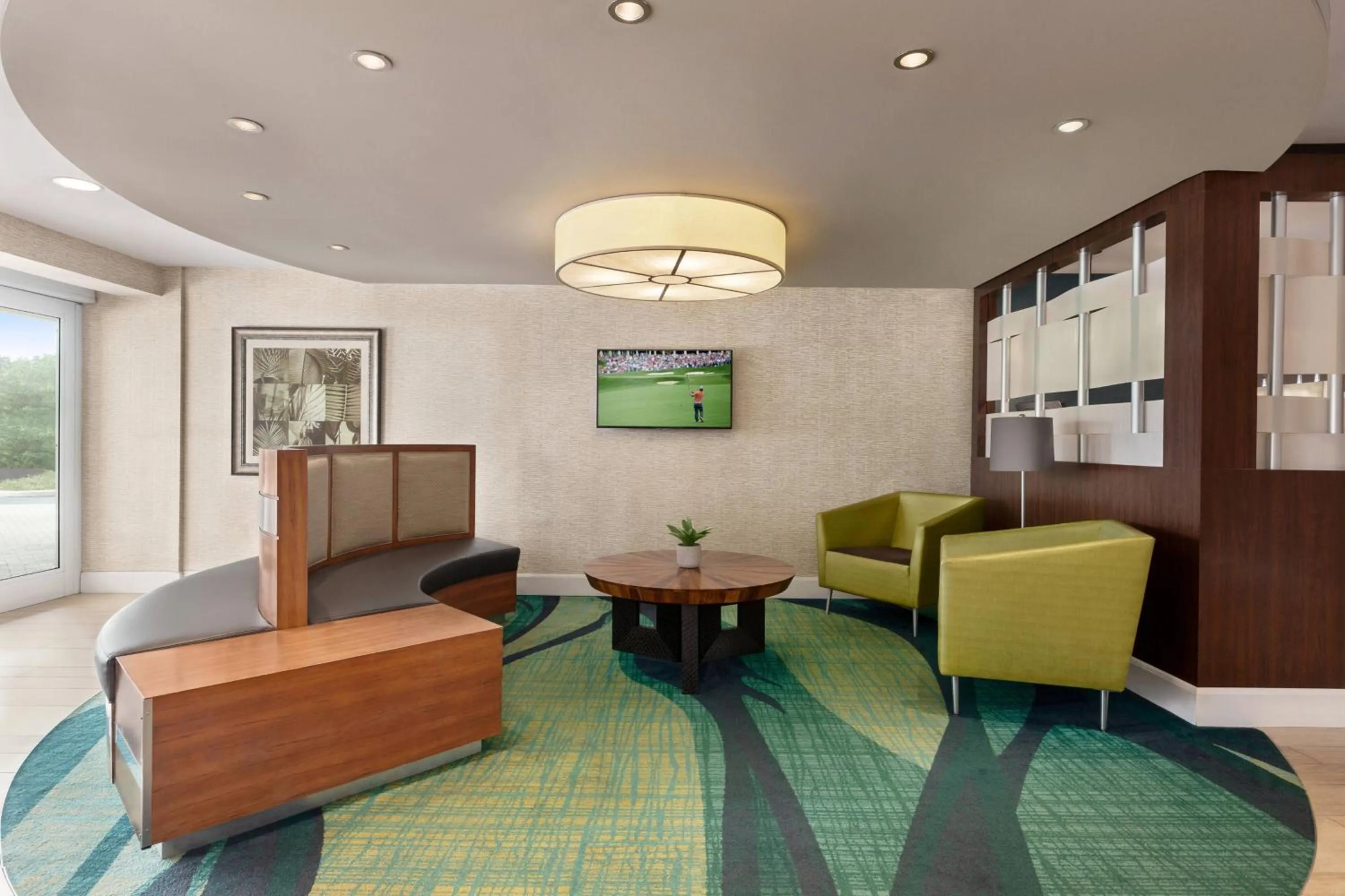 Lobby or reception in SpringHill Suites Boca Raton