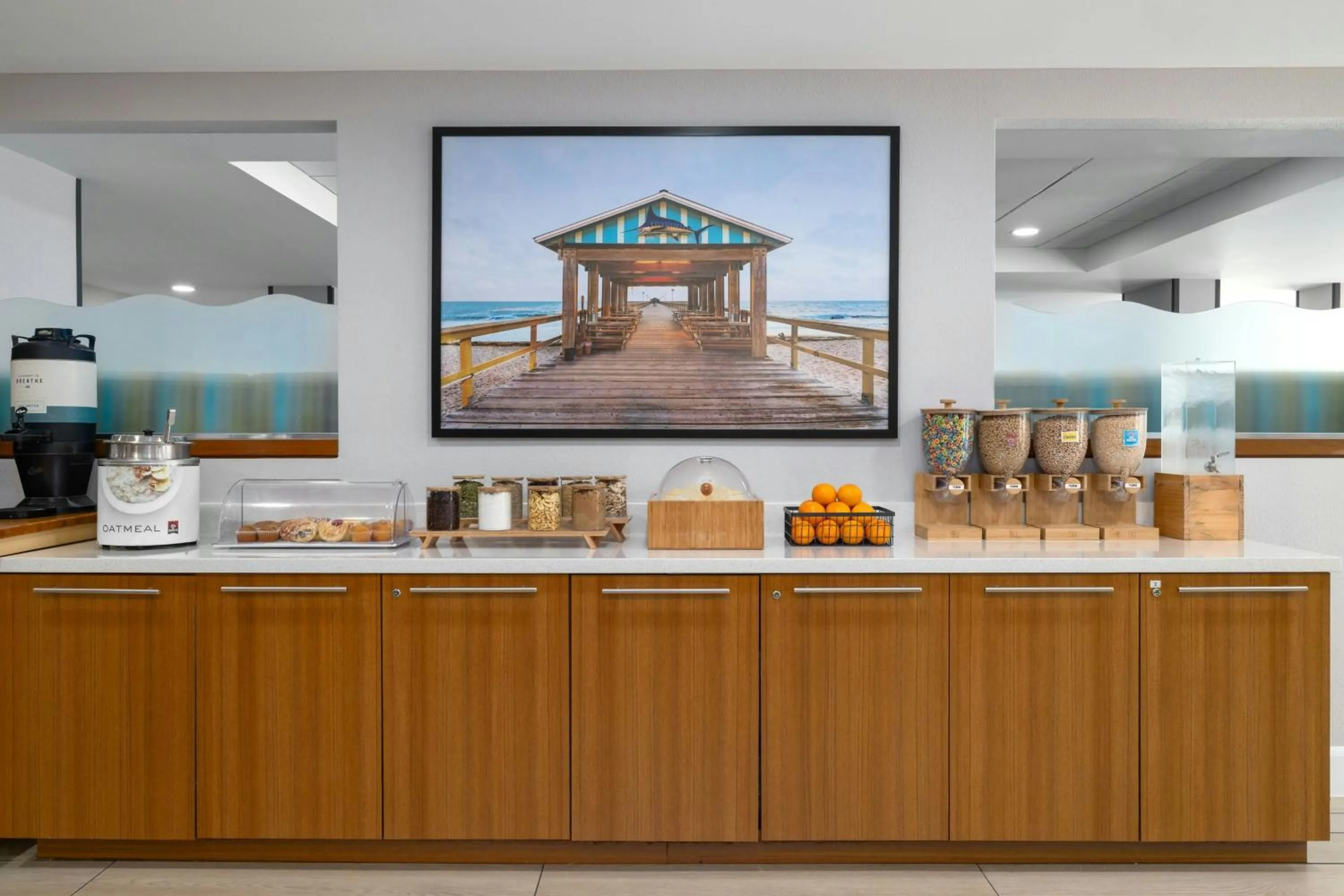 Breakfast in SpringHill Suites Boca Raton