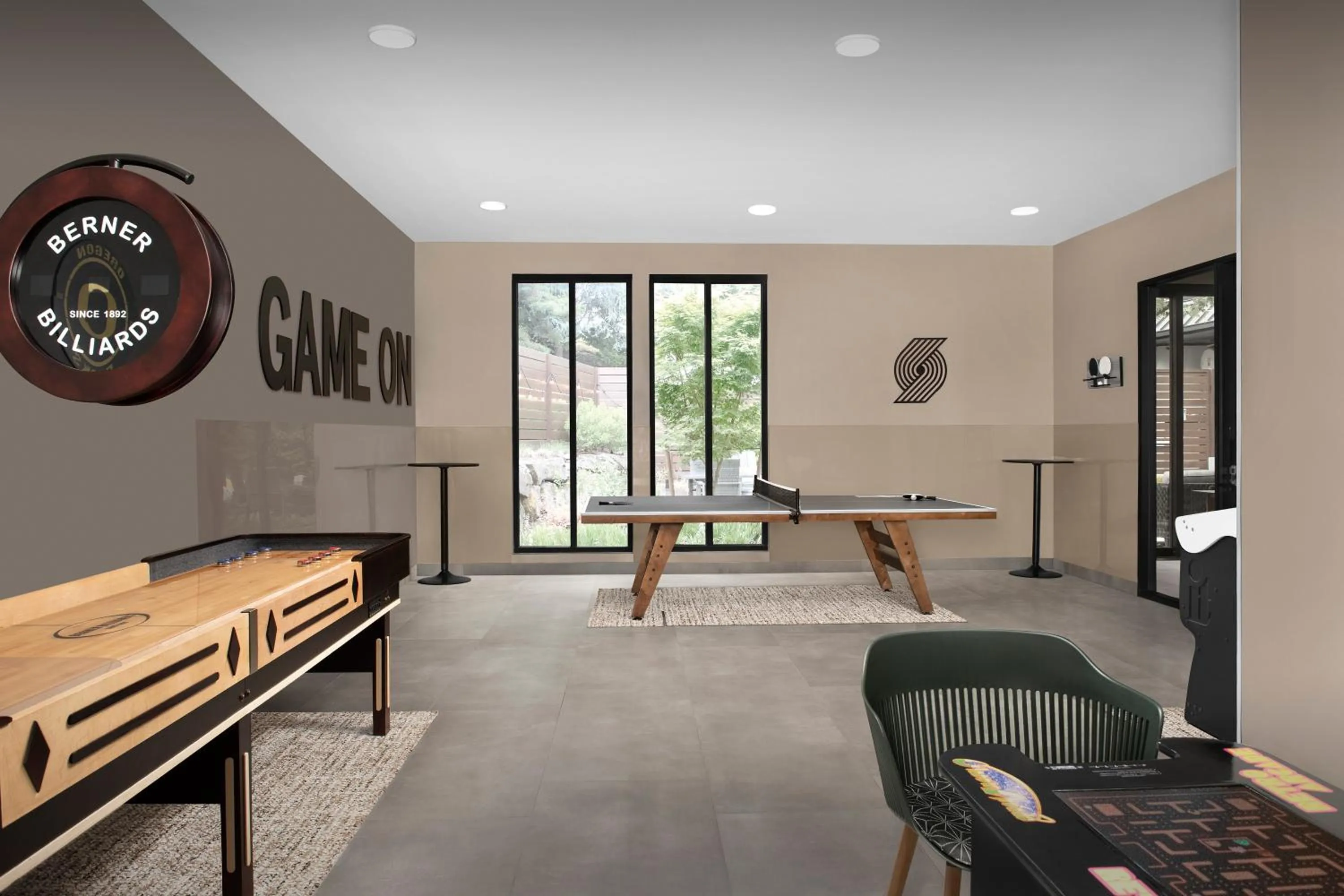 Game Room in Courtyard by Marriott Portland Tigard