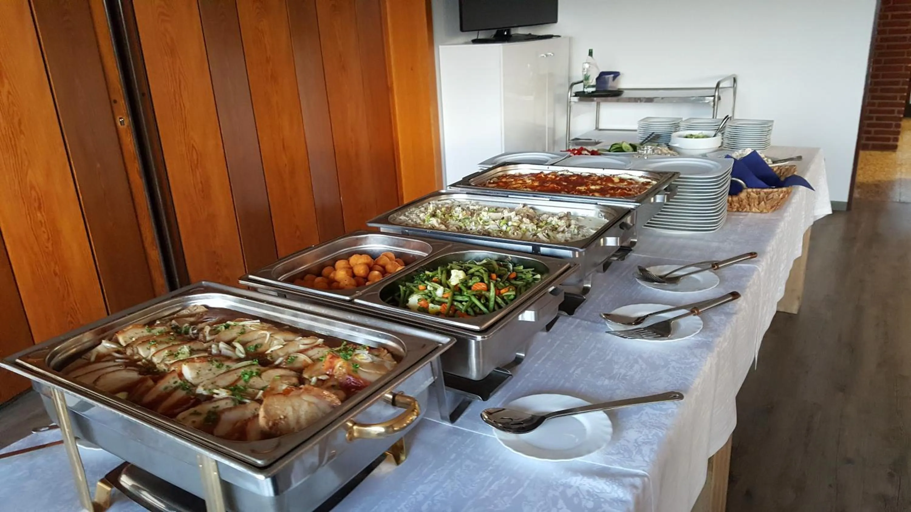 Food in Hotel Restaurant Teichaue