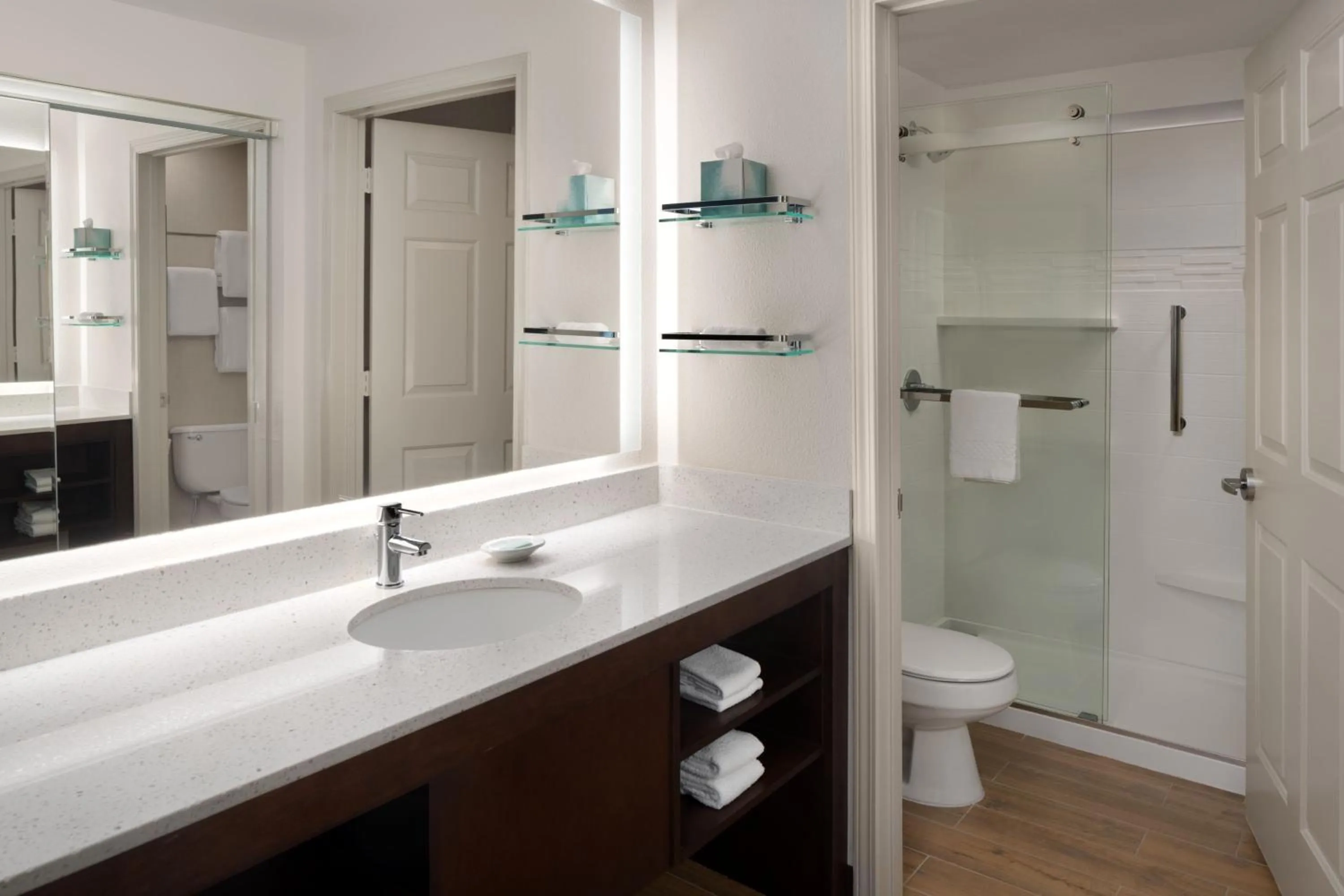 Bathroom in Residence Inn Portland Hillsboro