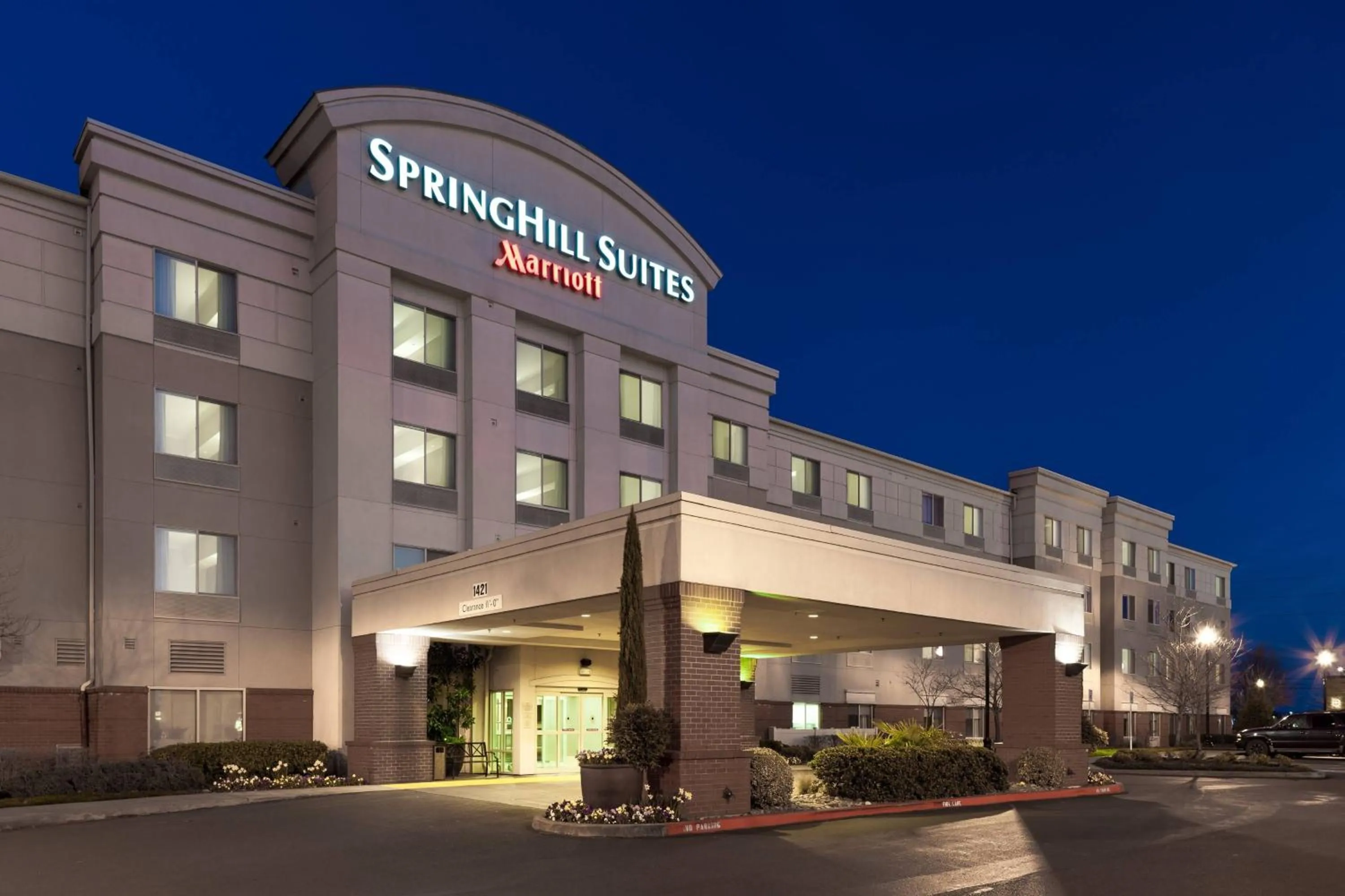 Property building in SpringHill Suites by Marriott Portland Vancouver