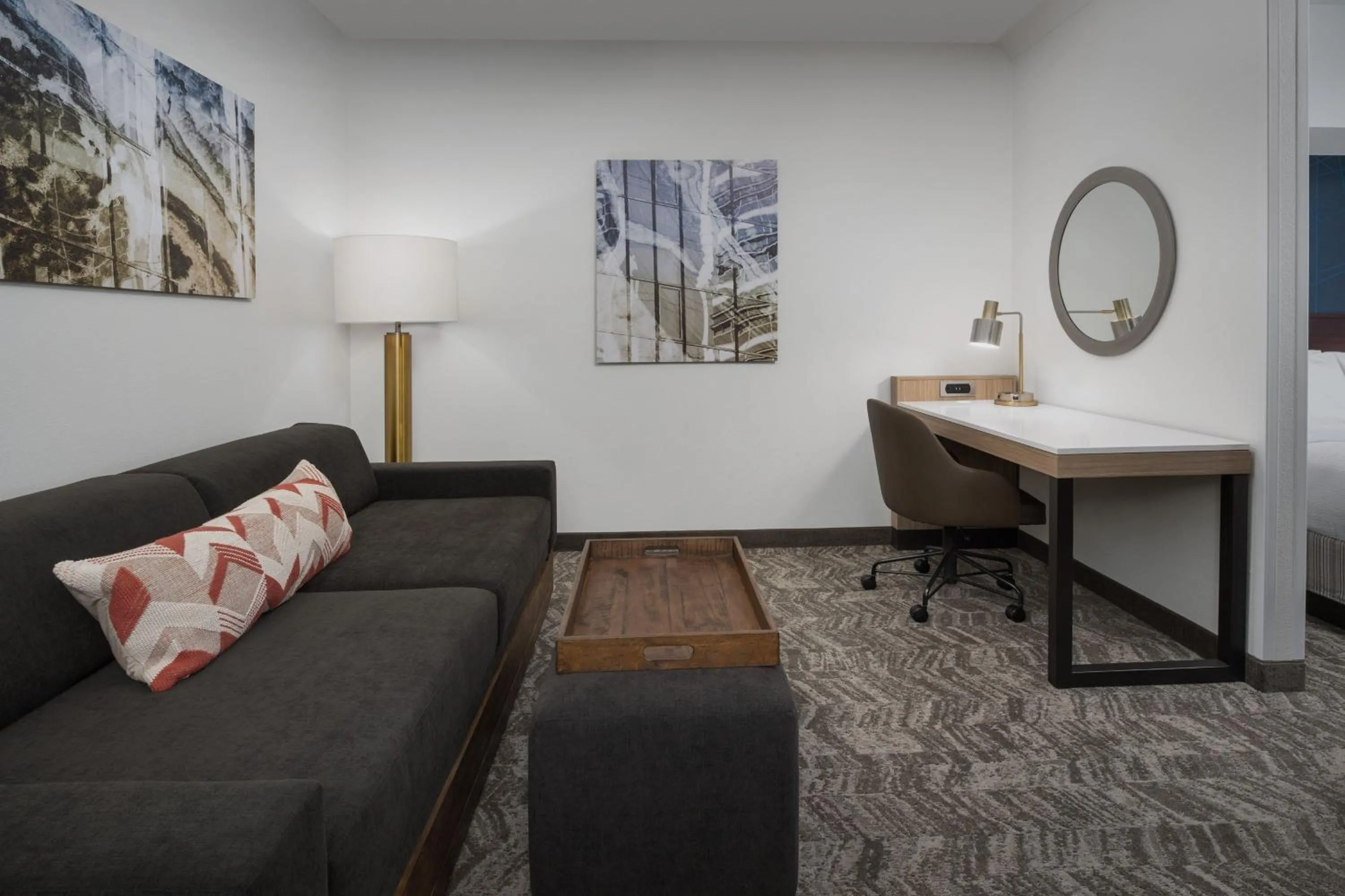 Living room in SpringHill Suites by Marriott Portland Vancouver