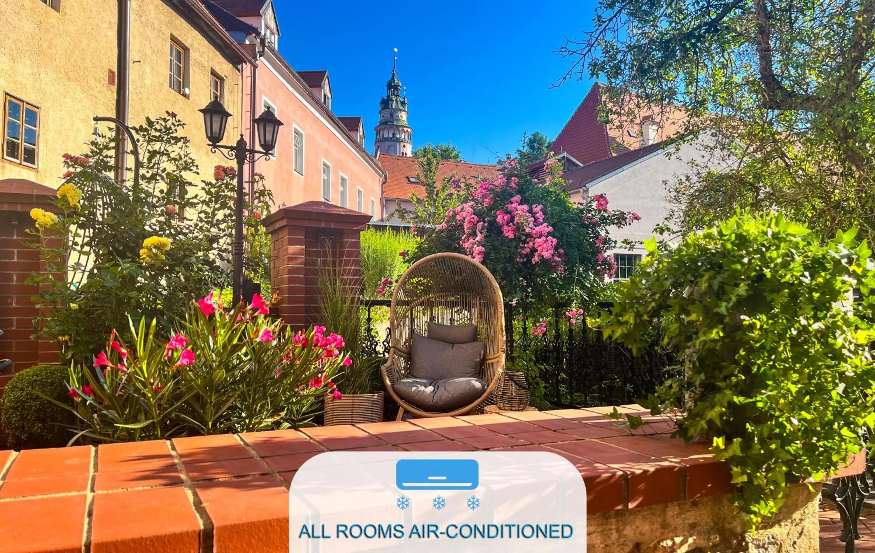 Balcony/Terrace in Wellness Pension Ametyst