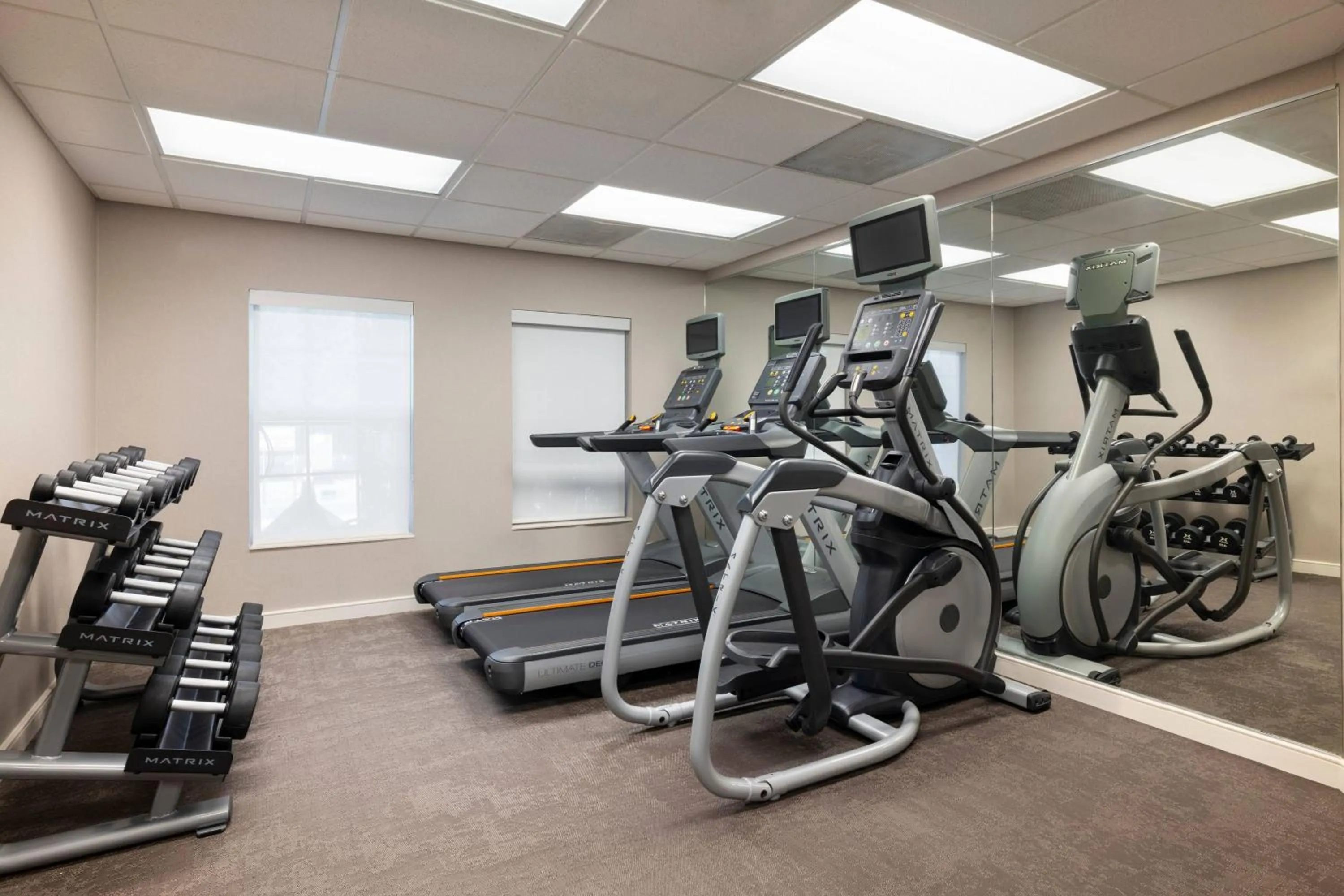 Fitness centre/facilities in Residence Inn by Marriott Williamsburg