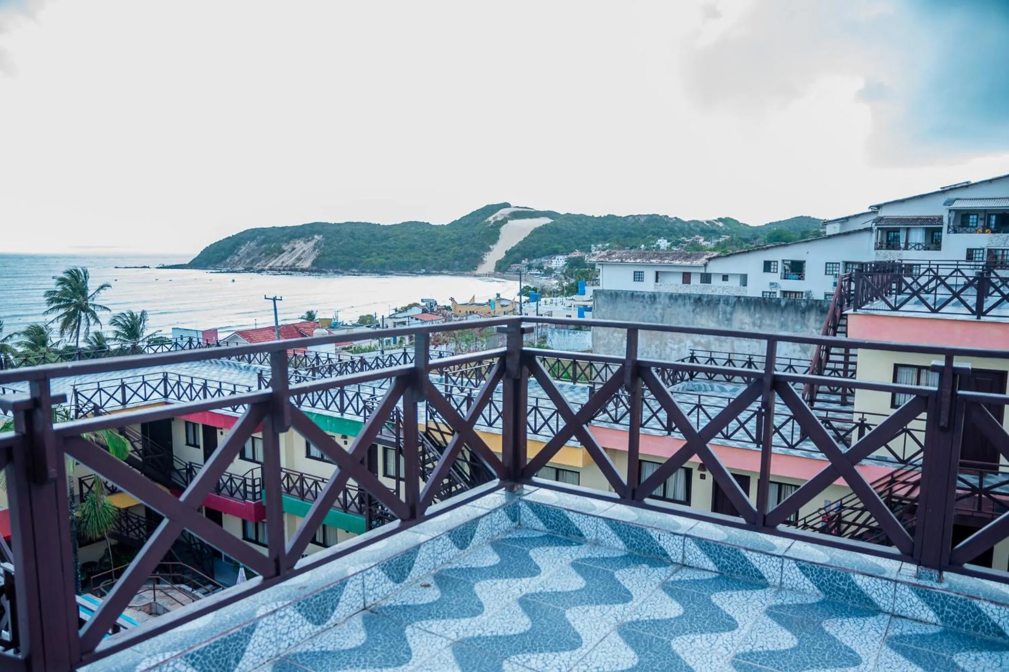 Balcony/Terrace in Apart Hotel Serantes
