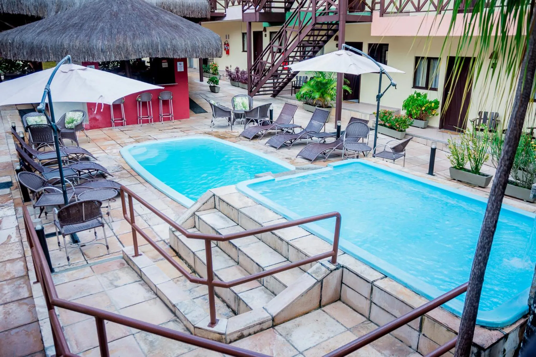 Swimming pool in Apart Hotel Serantes
