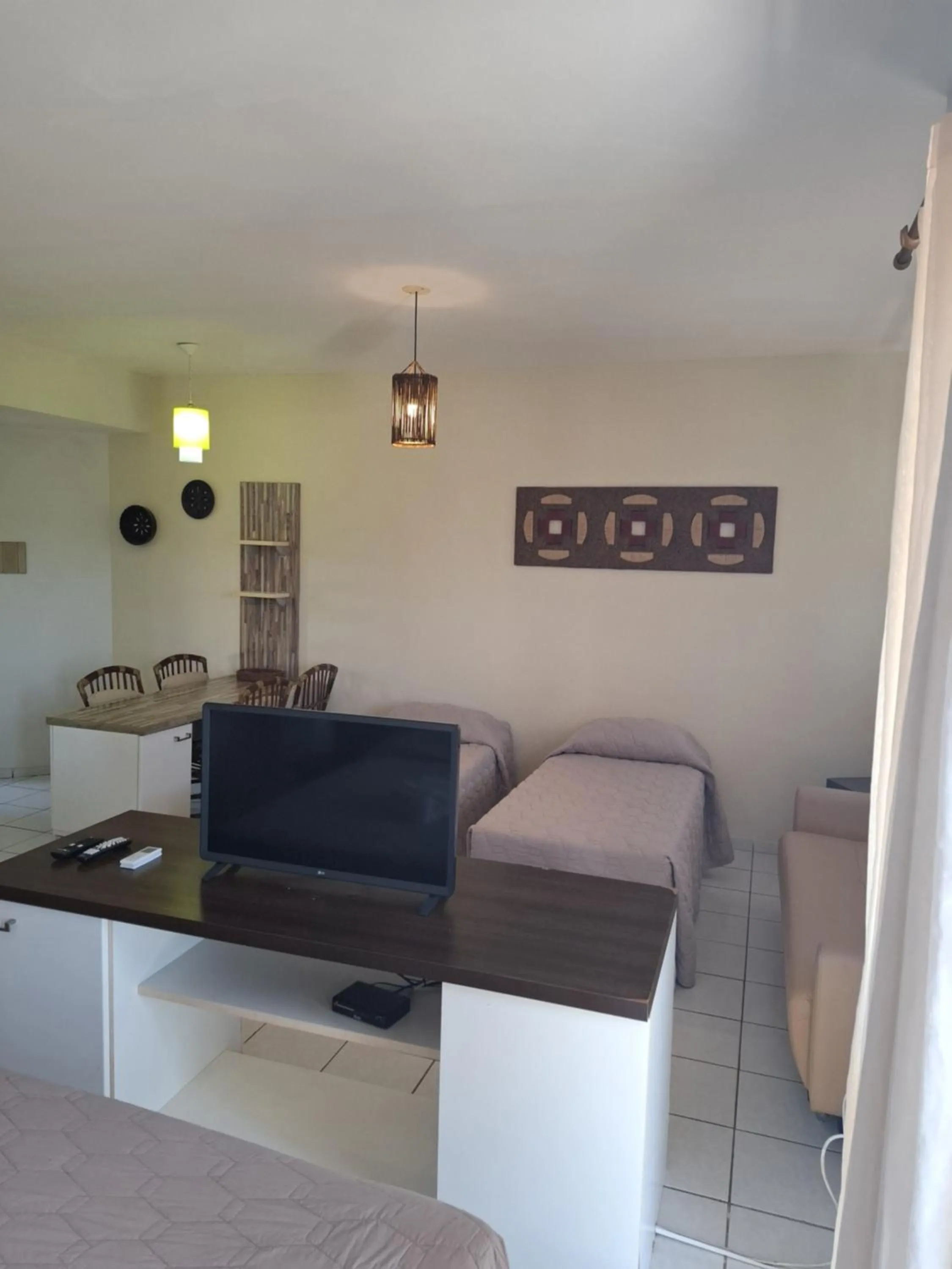 Bed in Apart Hotel Serantes