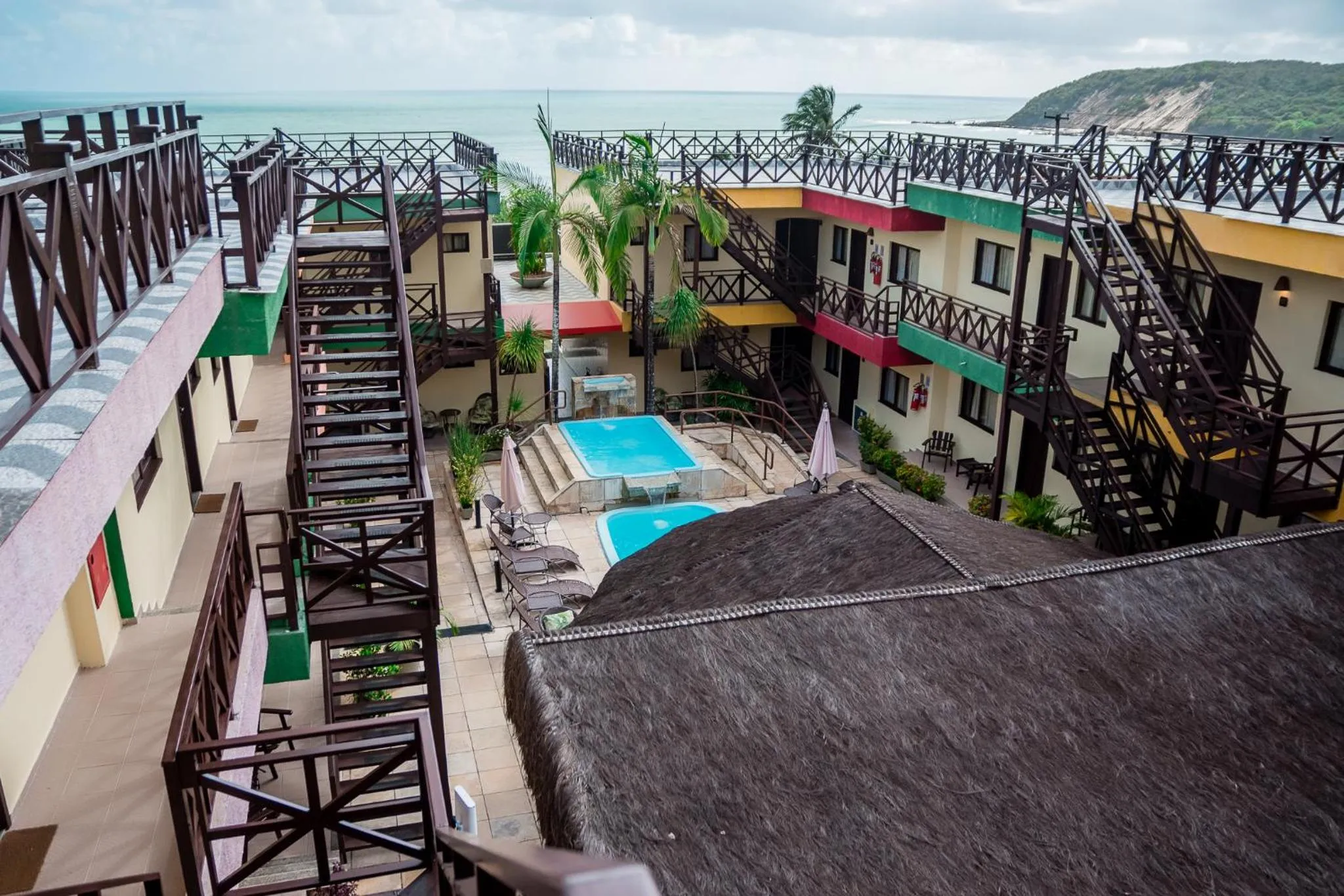 Bird's eye view in Apart Hotel Serantes