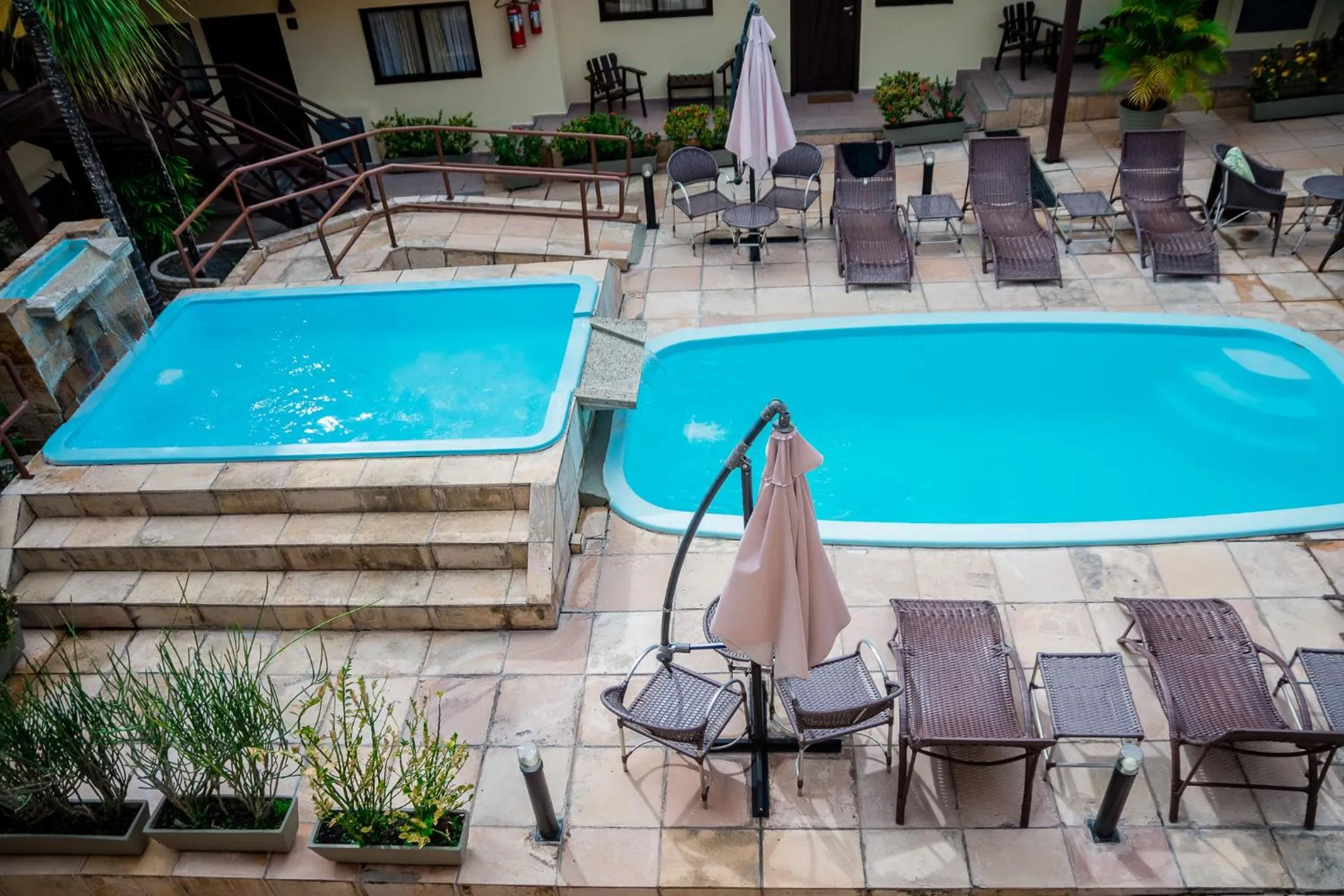 Swimming pool in Apart Hotel Serantes