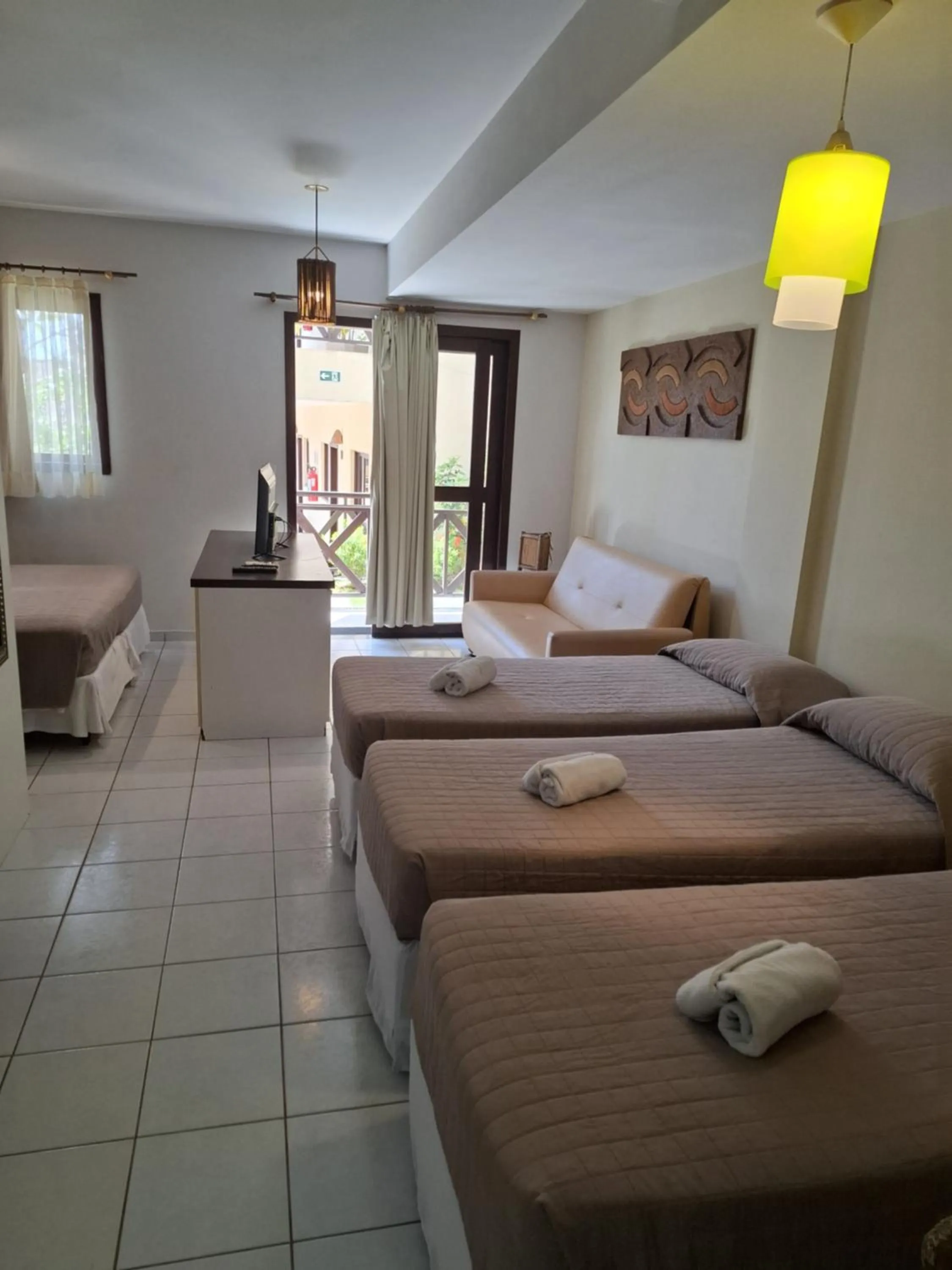 Bed in Apart Hotel Serantes