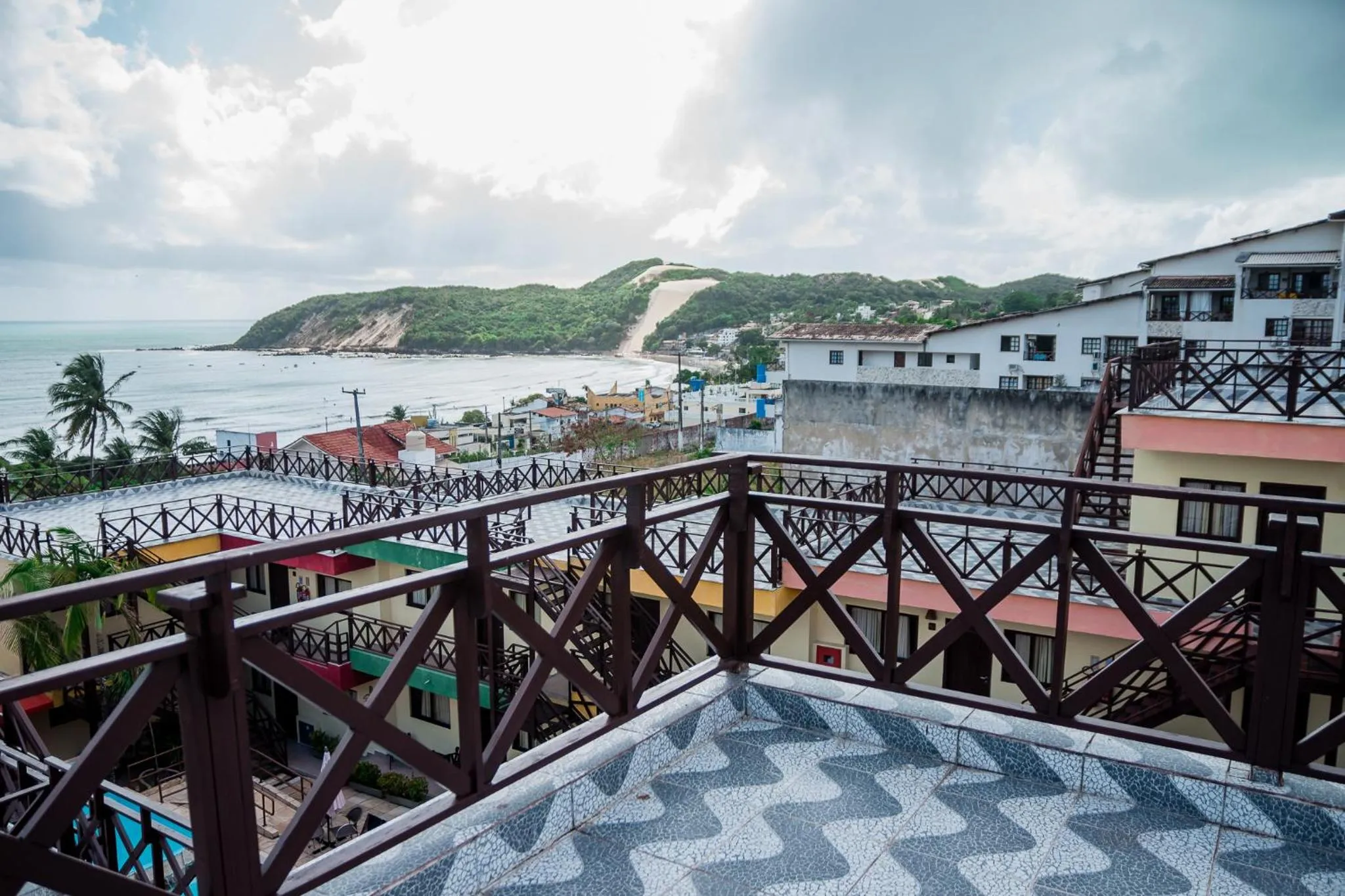 Balcony/Terrace in Apart Hotel Serantes