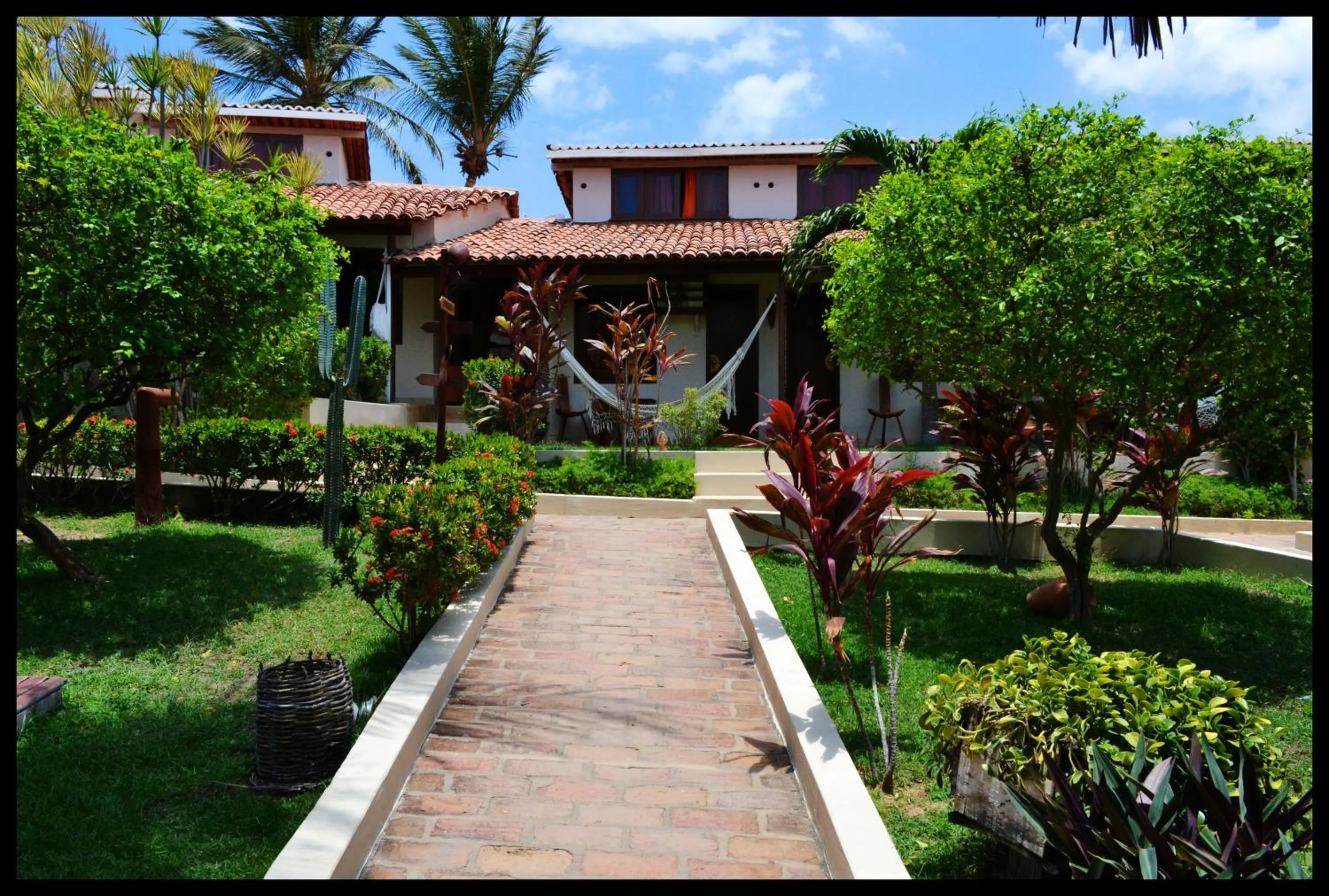 Garden in Pousada Samba do Kite