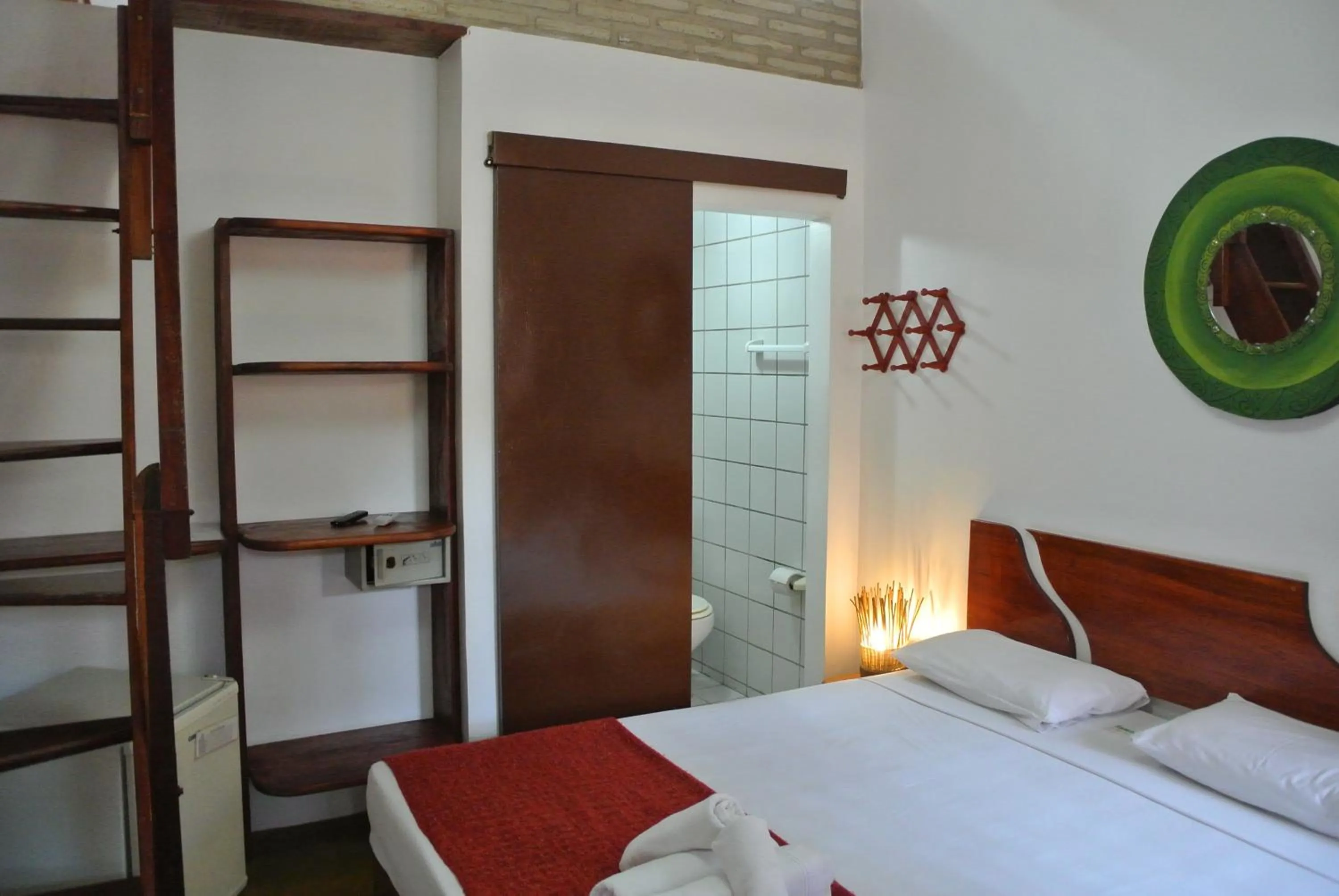 Bed in Pousada Samba do Kite