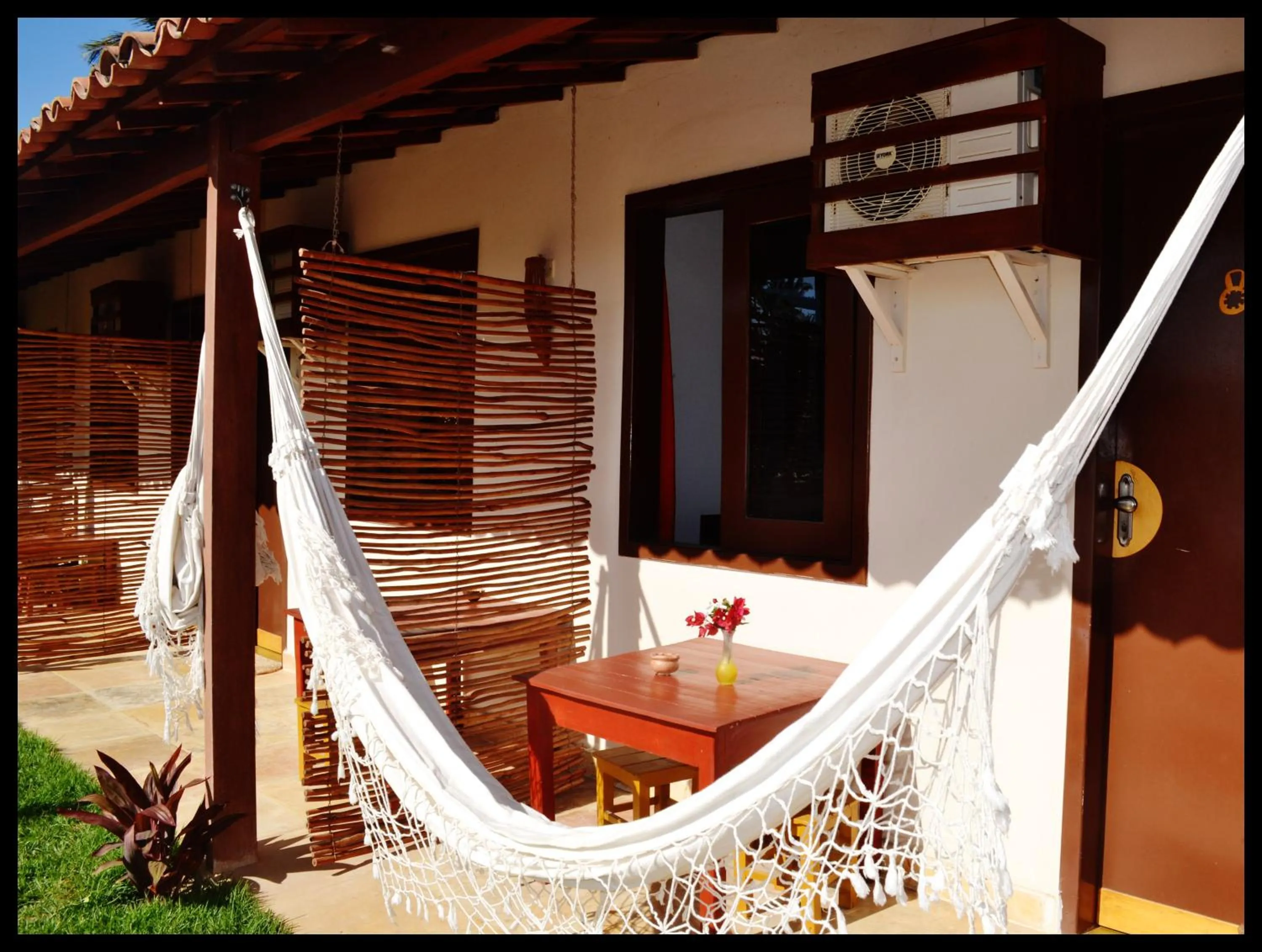 Balcony/Terrace in Pousada Samba do Kite