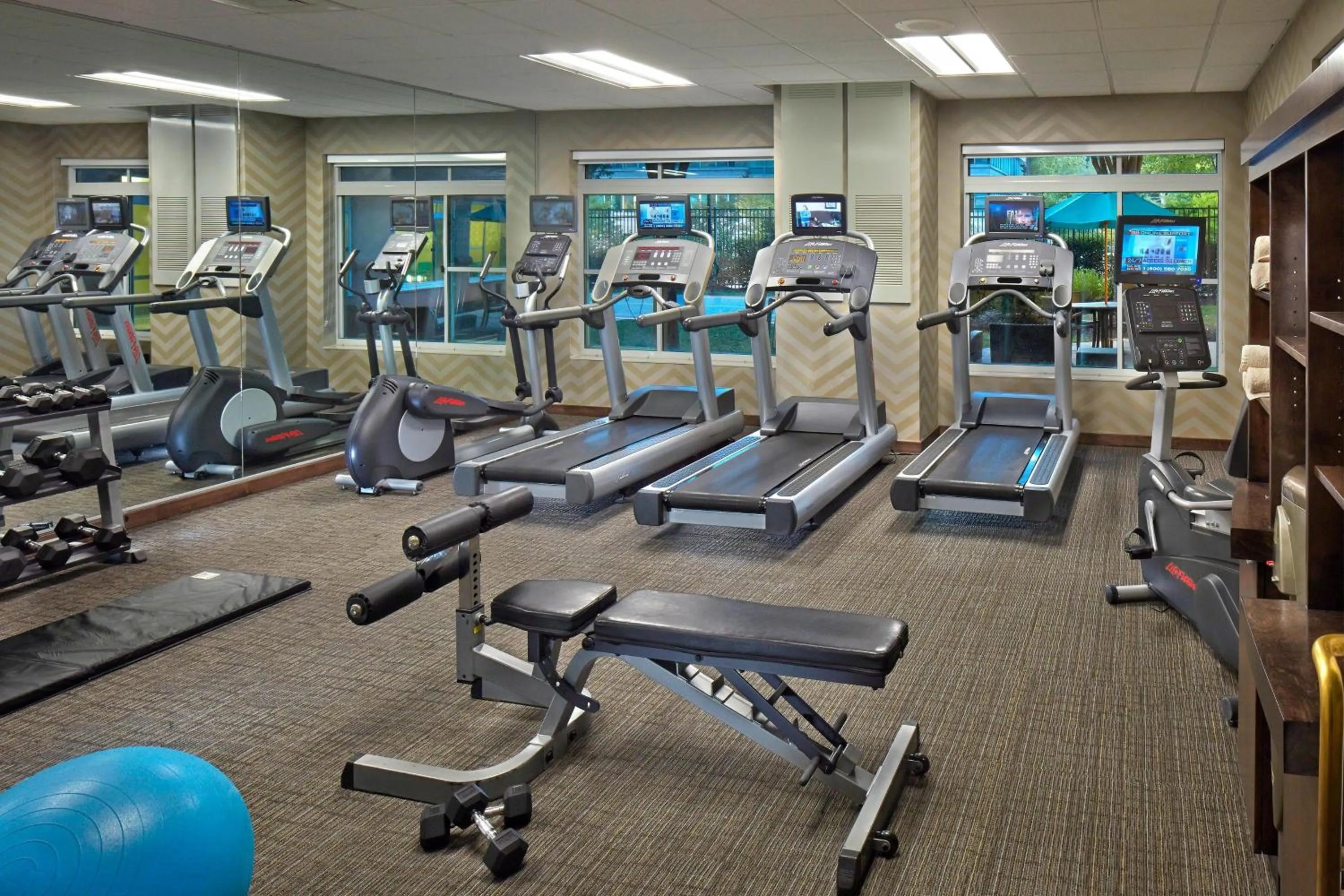 Fitness centre/facilities in Residence Inn Philadelphia Conshohocken