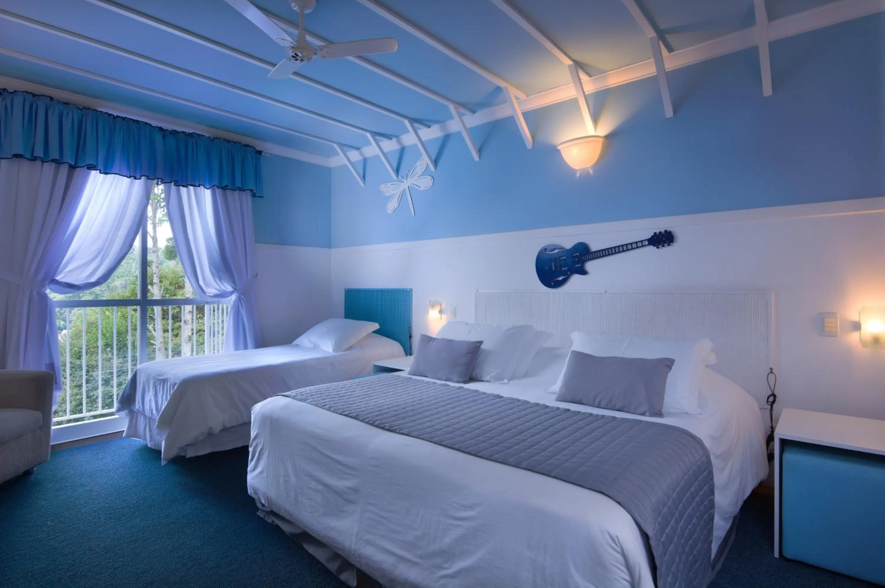 Bed in Pousada Piano Piano