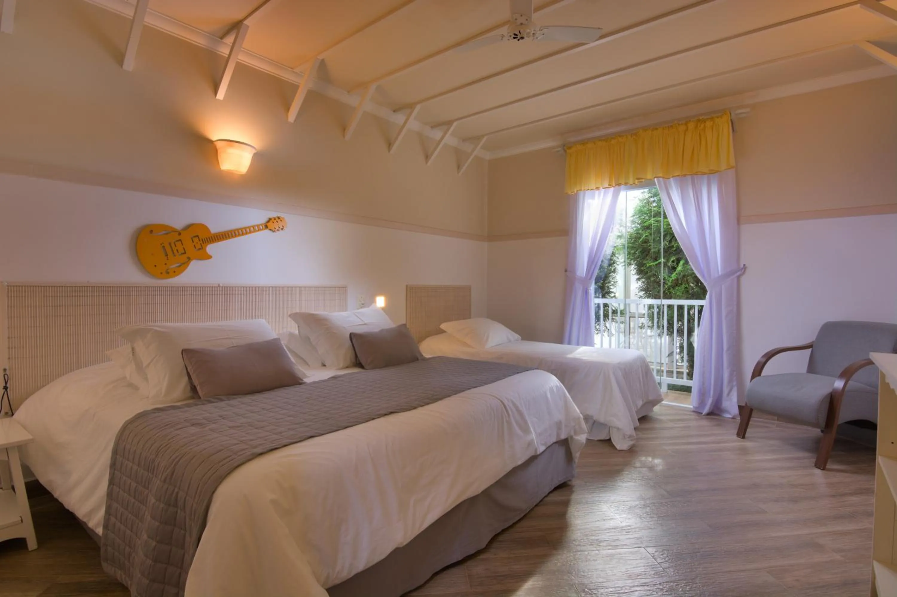 Bed in Pousada Piano Piano