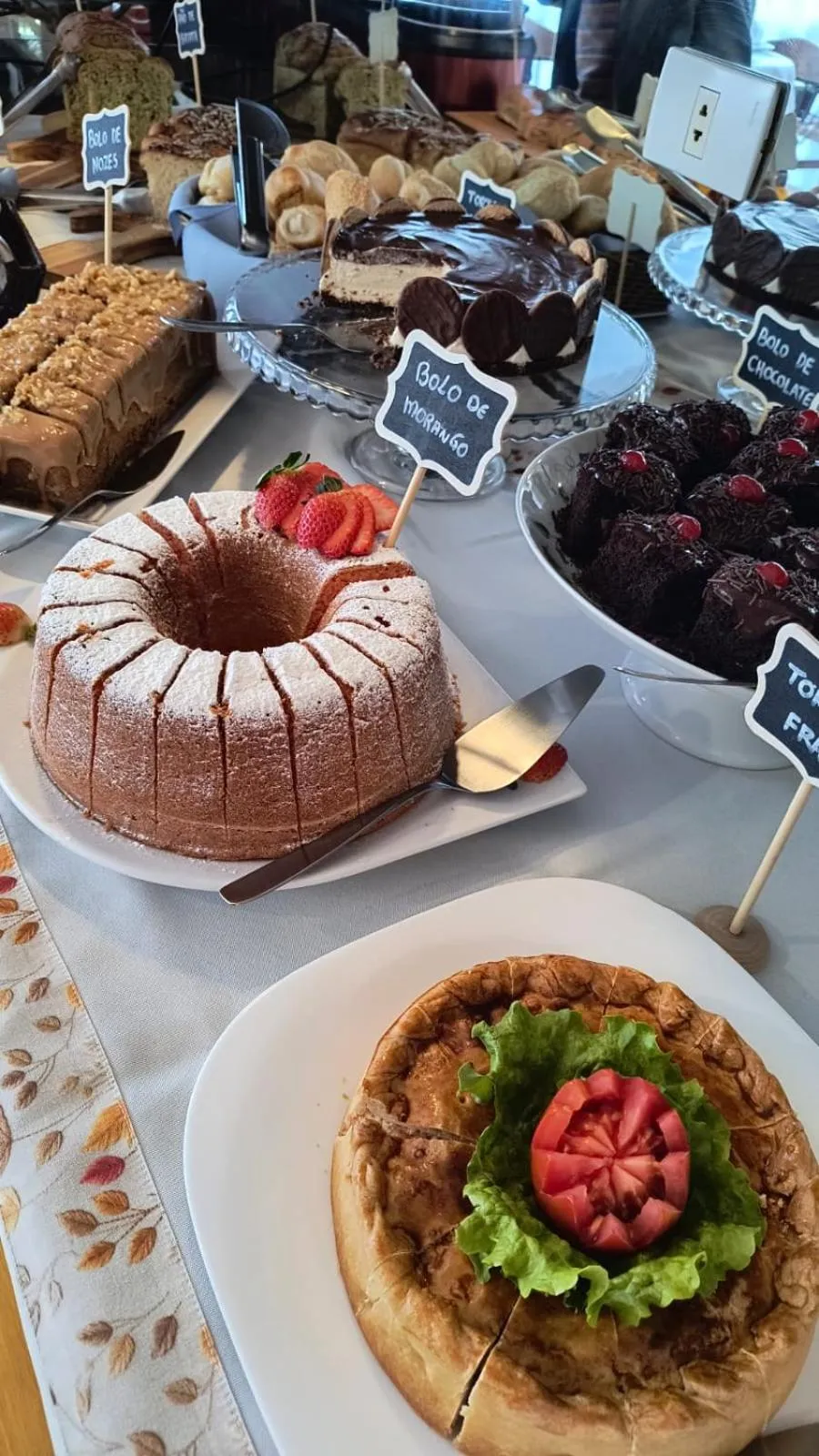 Food and drinks in Pousada Piano Piano