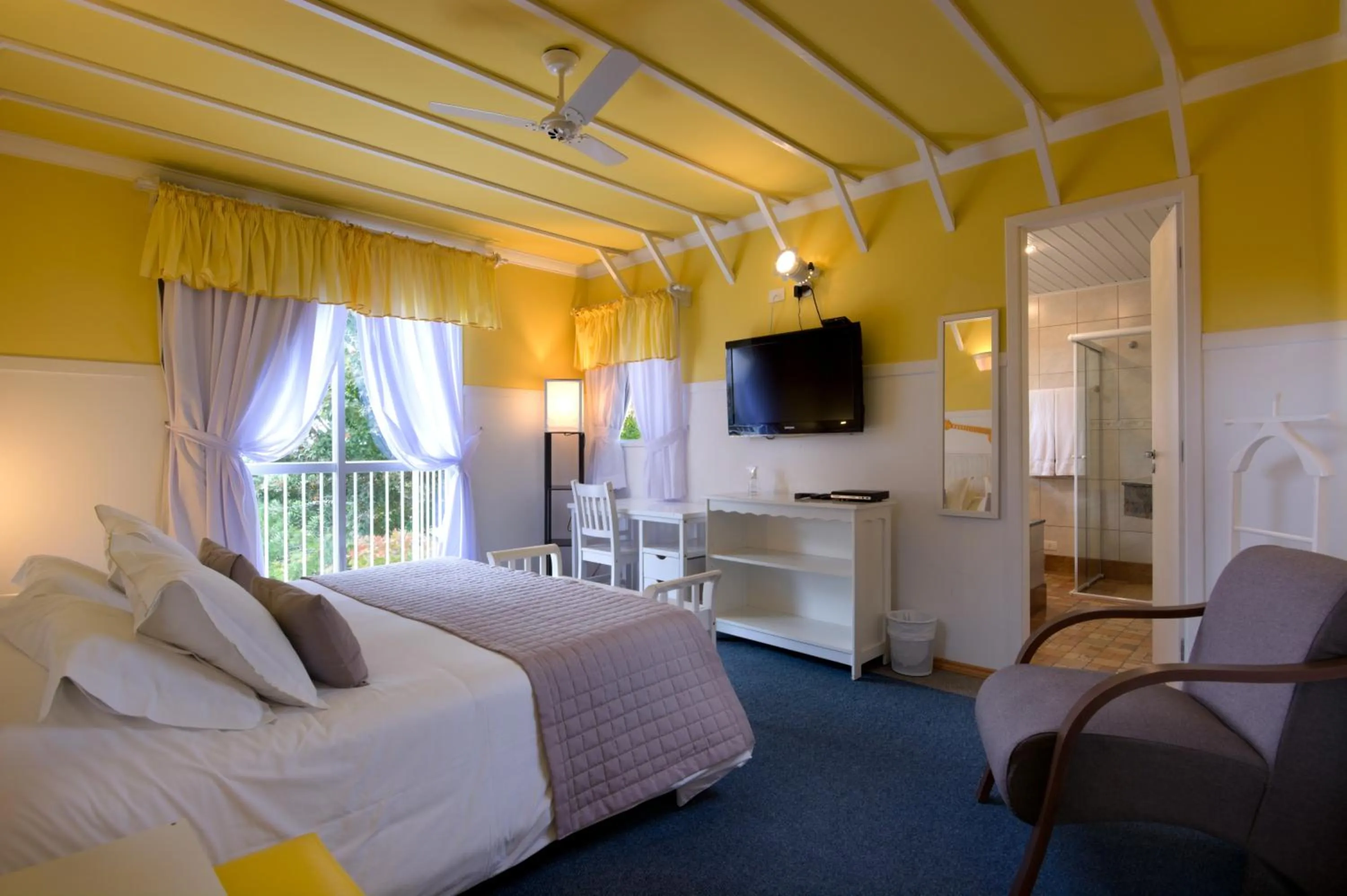 Bed in Pousada Piano Piano