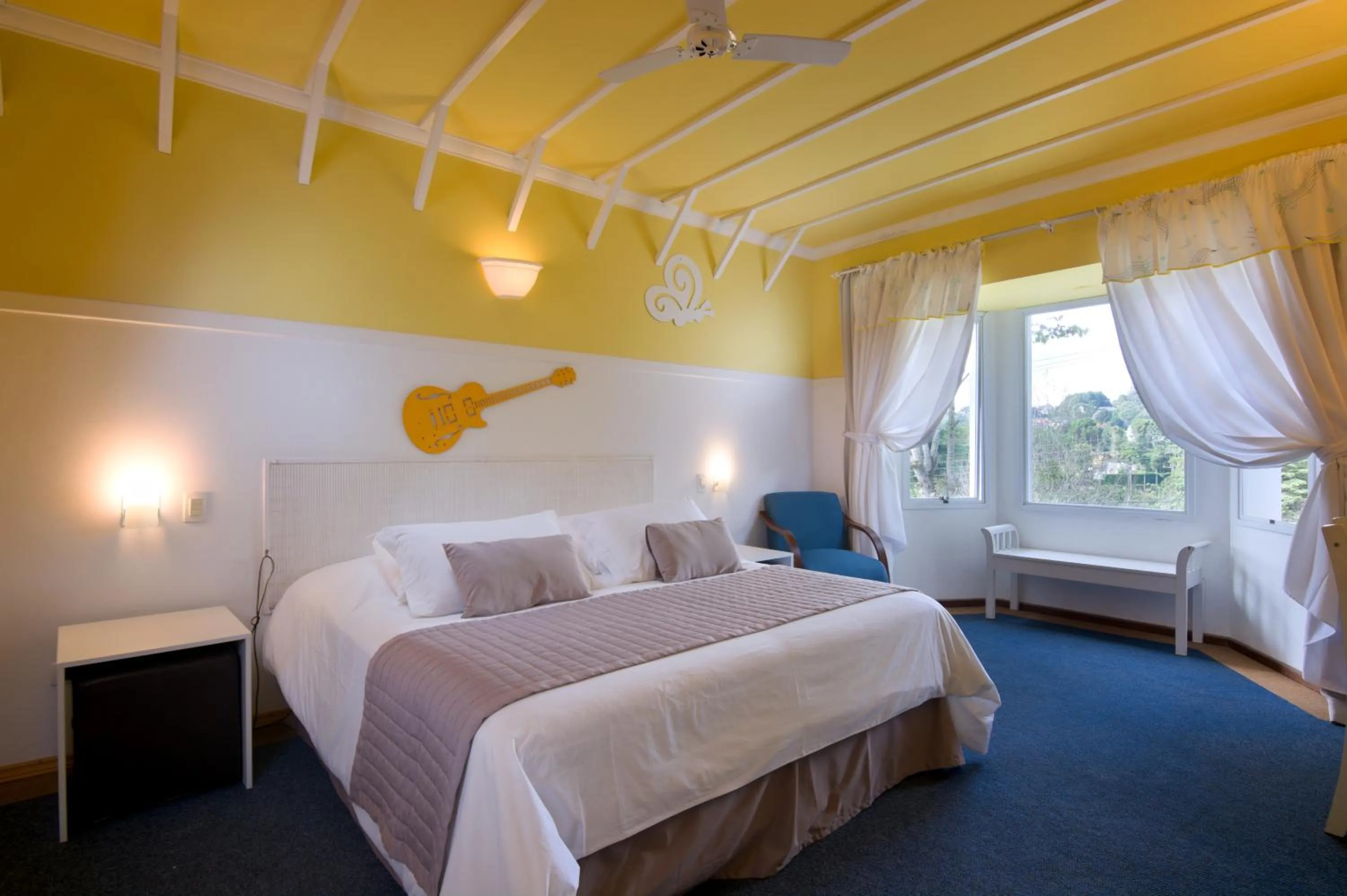 Bed in Pousada Piano Piano