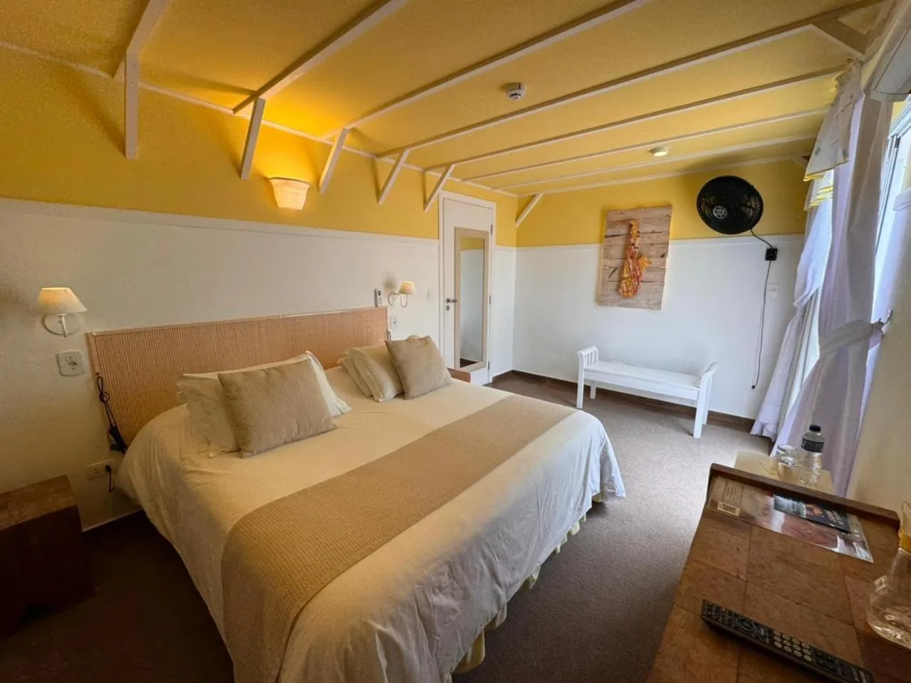 TV and multimedia, Bed in Pousada Piano Piano