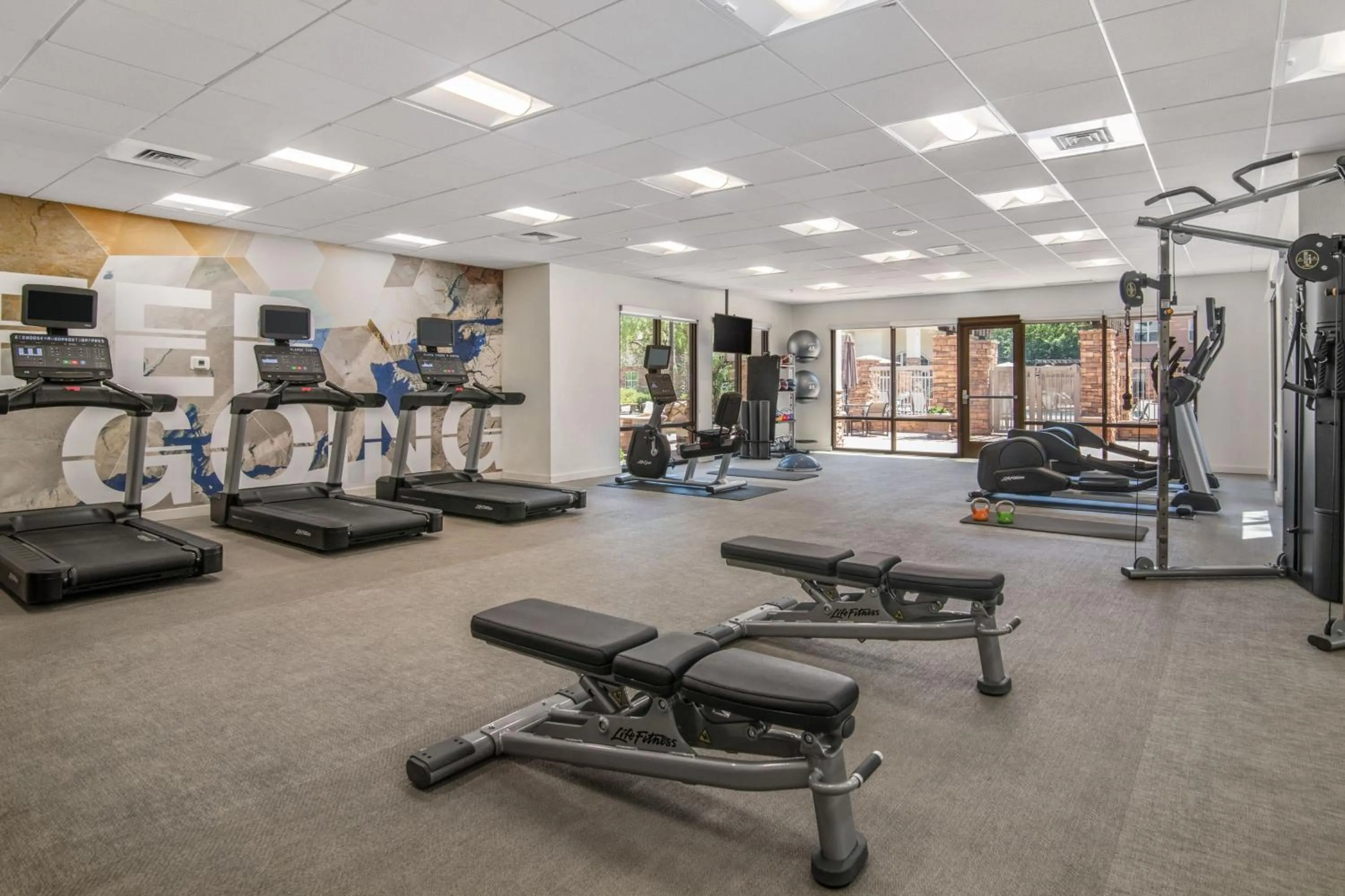 Fitness centre/facilities in SpringHill Suites Phoenix Glendale Sports & Entertainment District