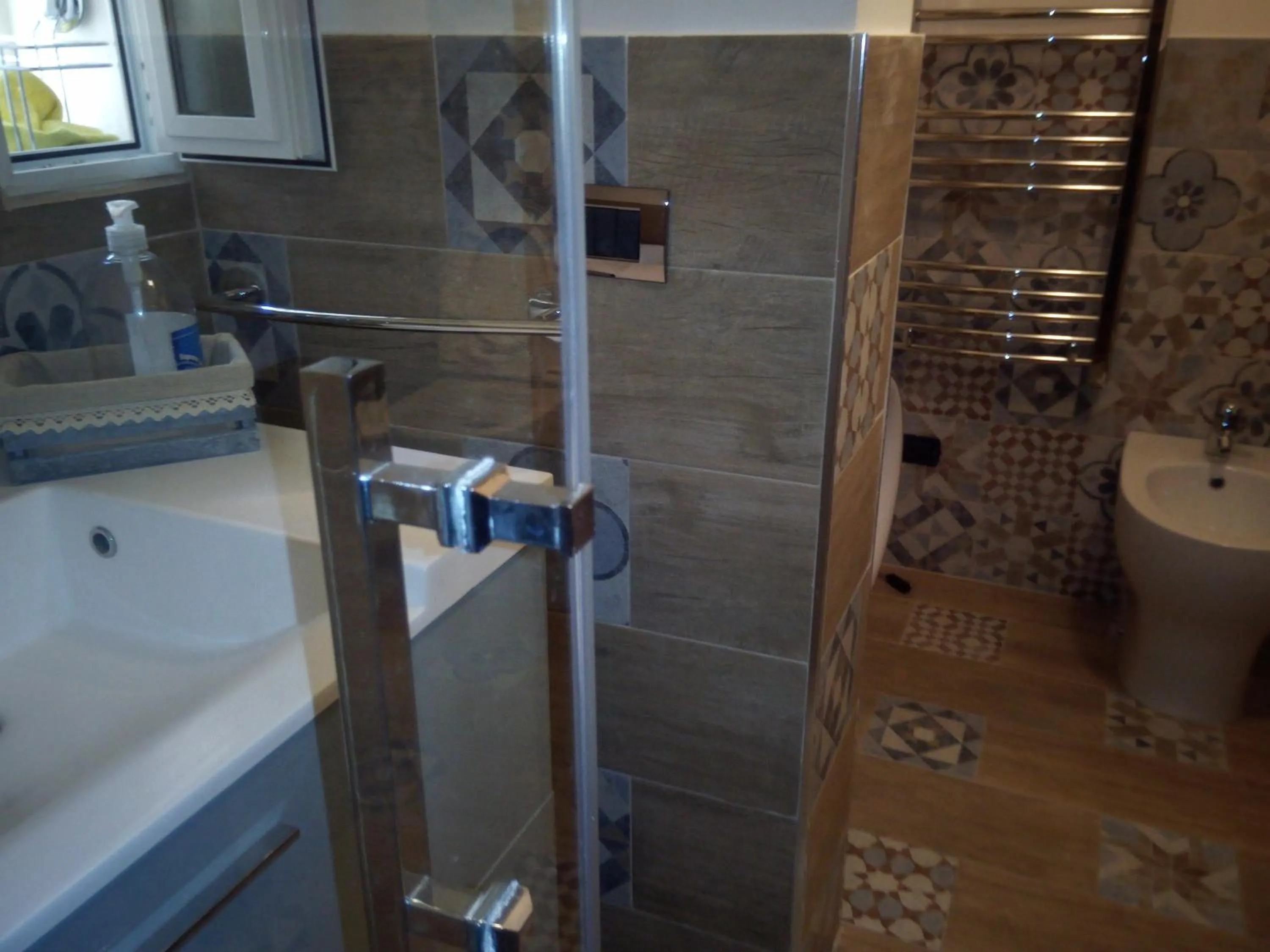 Shower in B&b SAN LORENZO