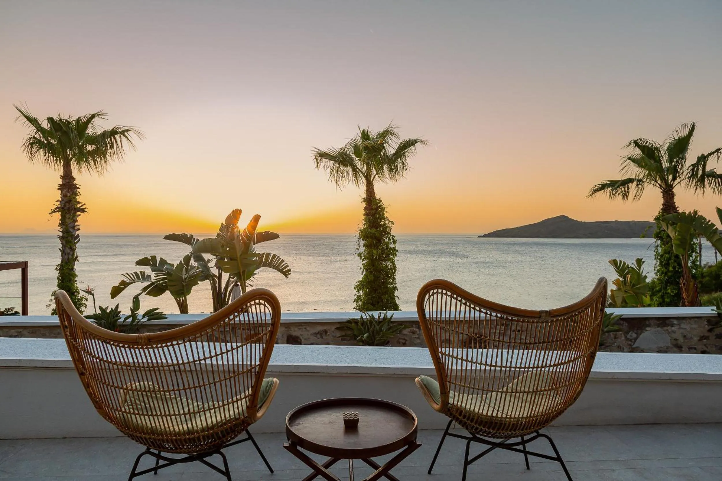 Sunset in Allium Bodrum Resort & Spa