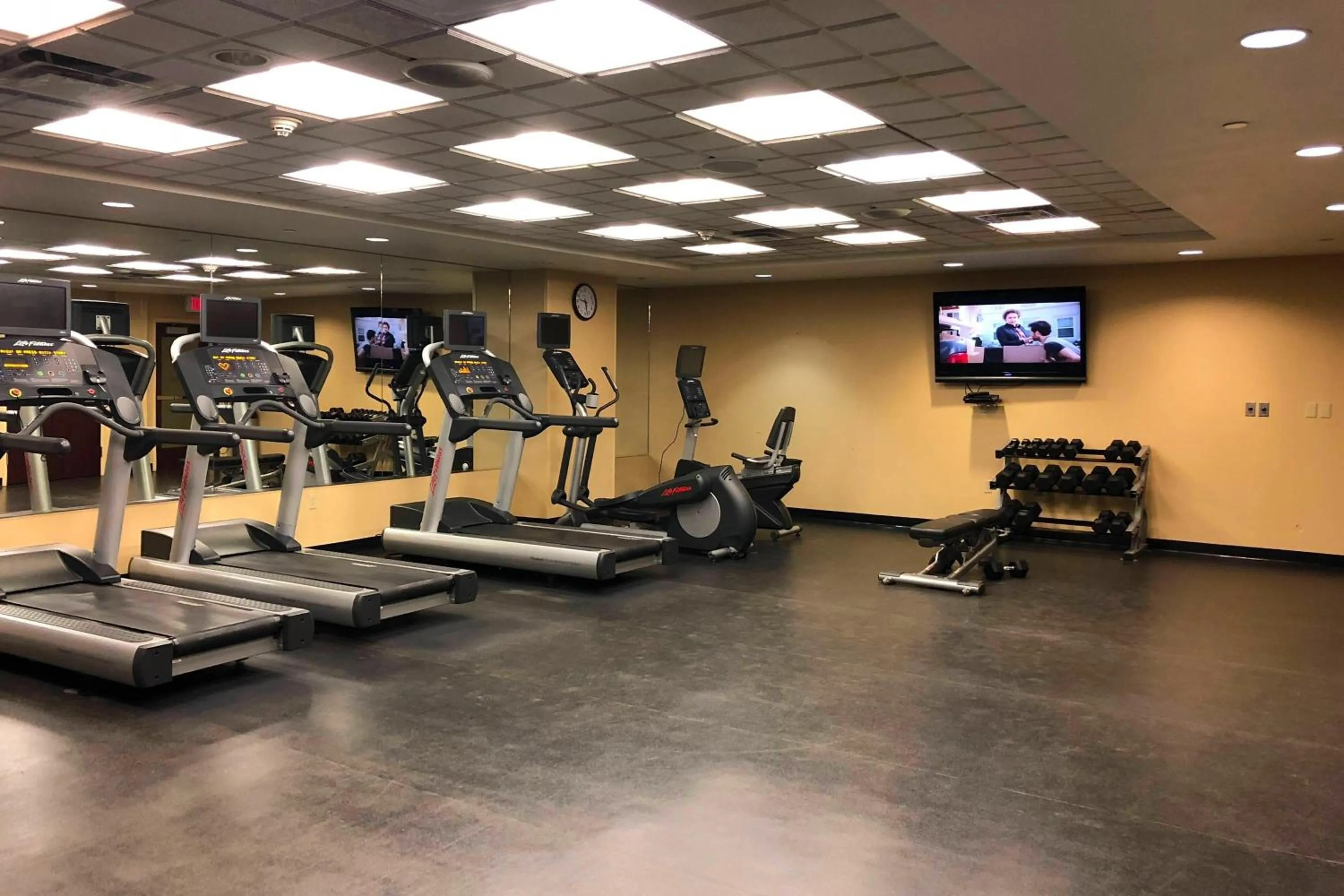 Fitness centre/facilities in SpringHill Suites by Marriott Pittsburgh North Shore
