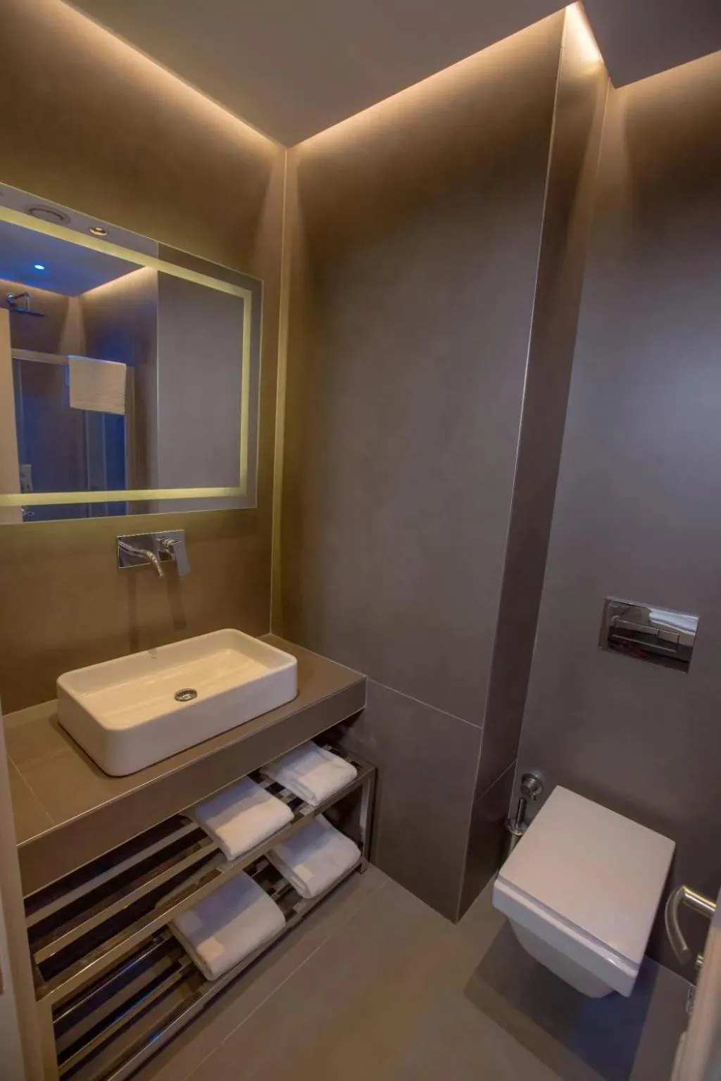 Toilet in Anatolia Inn