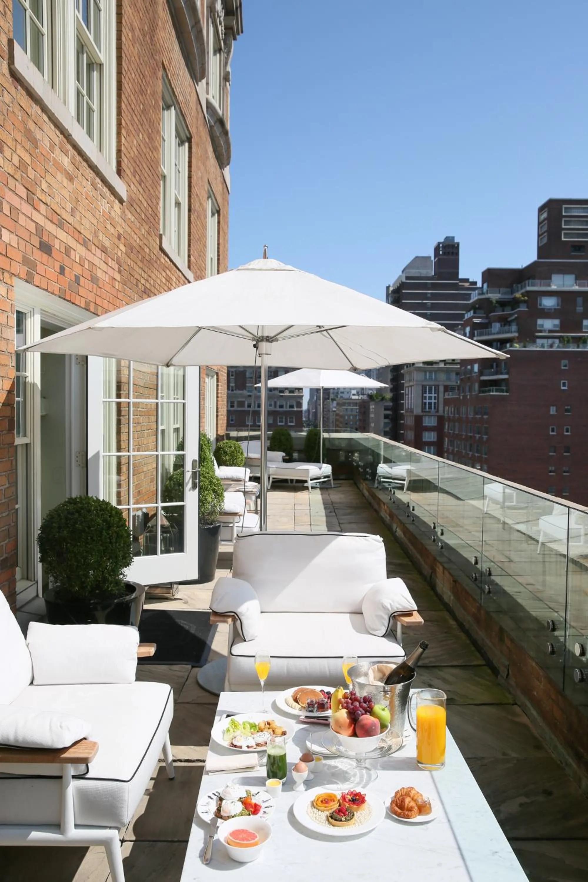 Balcony/Terrace in The Mark New York