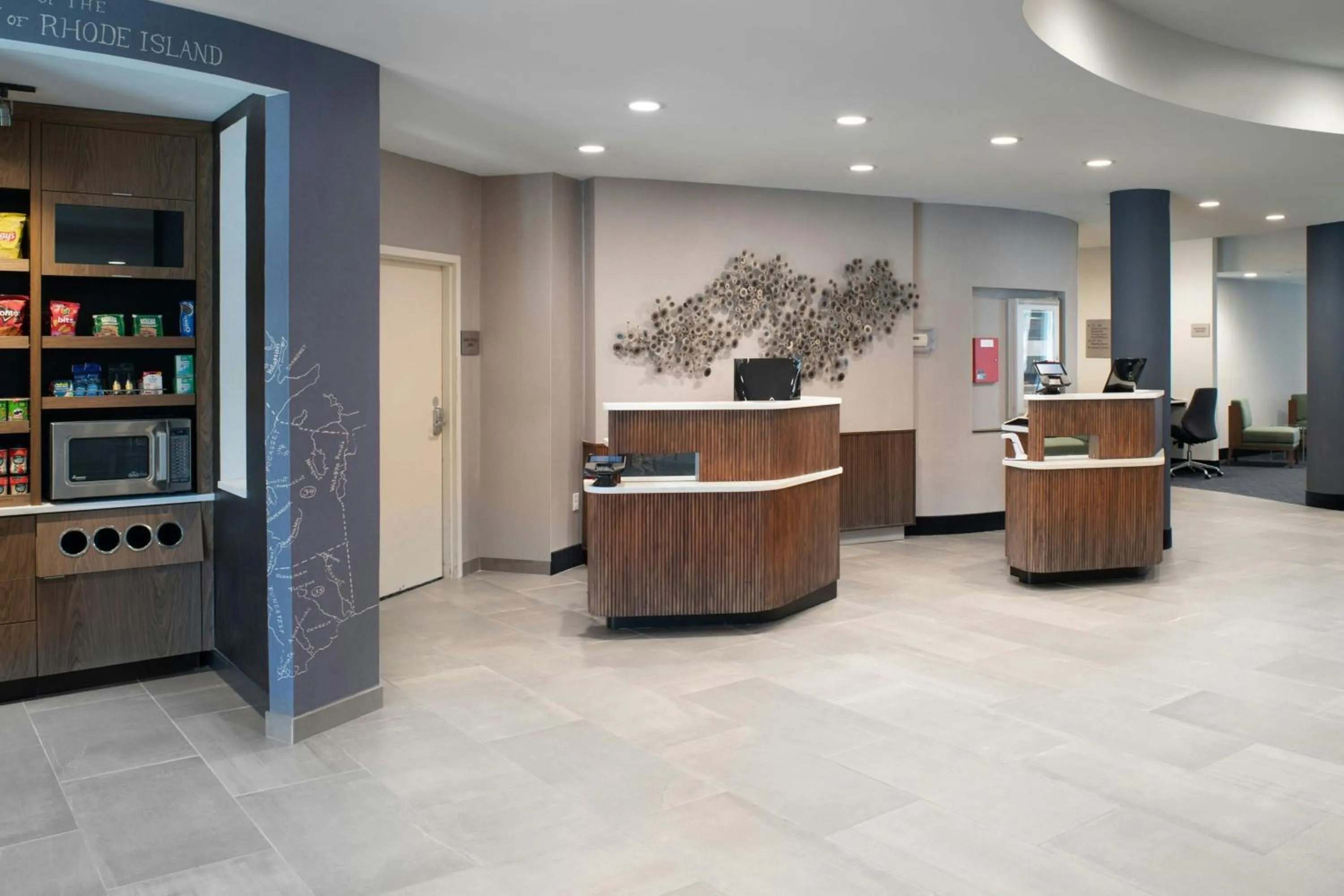 Lobby or reception in Courtyard by Marriott Providence Lincoln