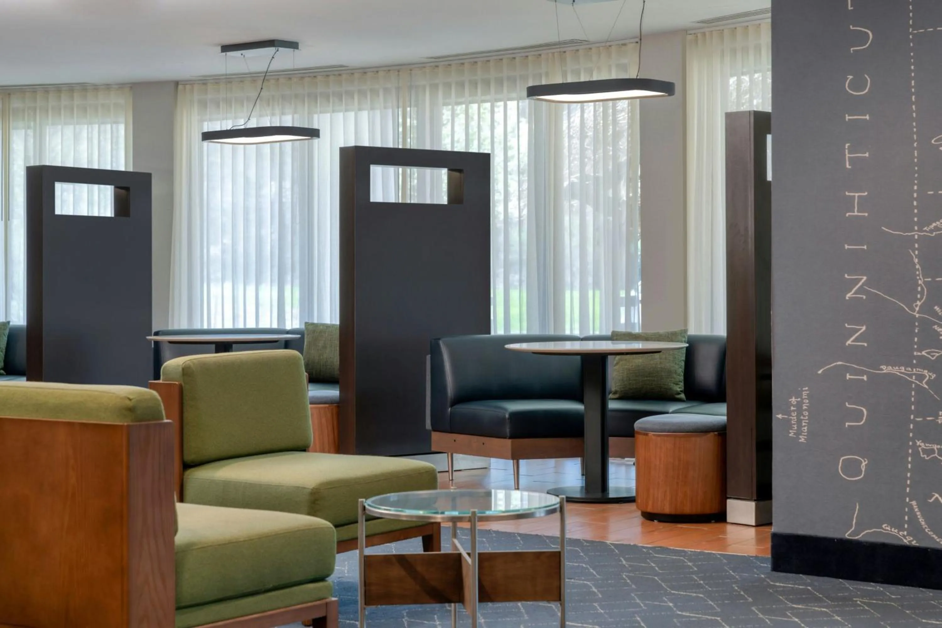 Lobby or reception in Courtyard by Marriott Providence Lincoln