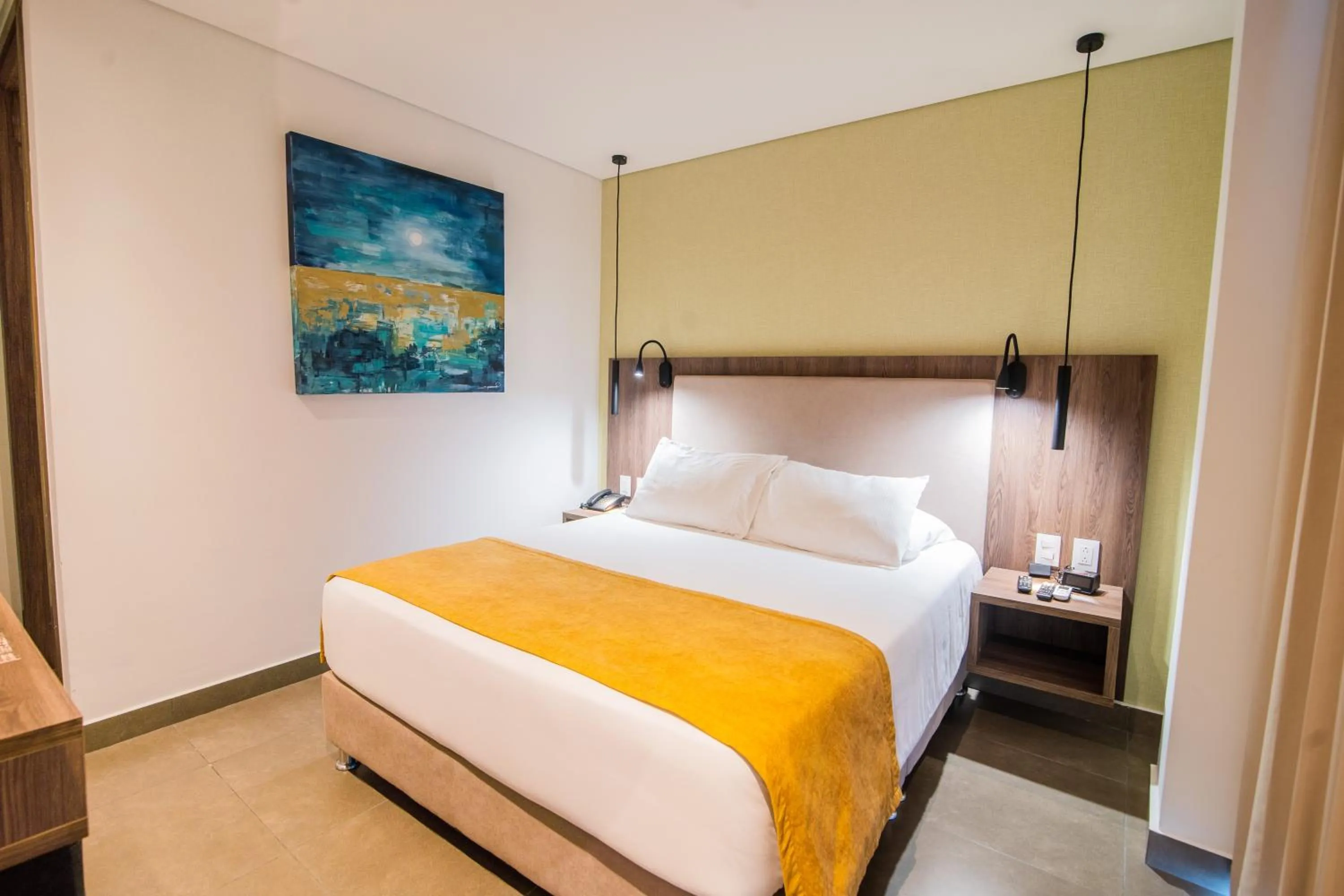 Bed in Hotel Zi One Luxury