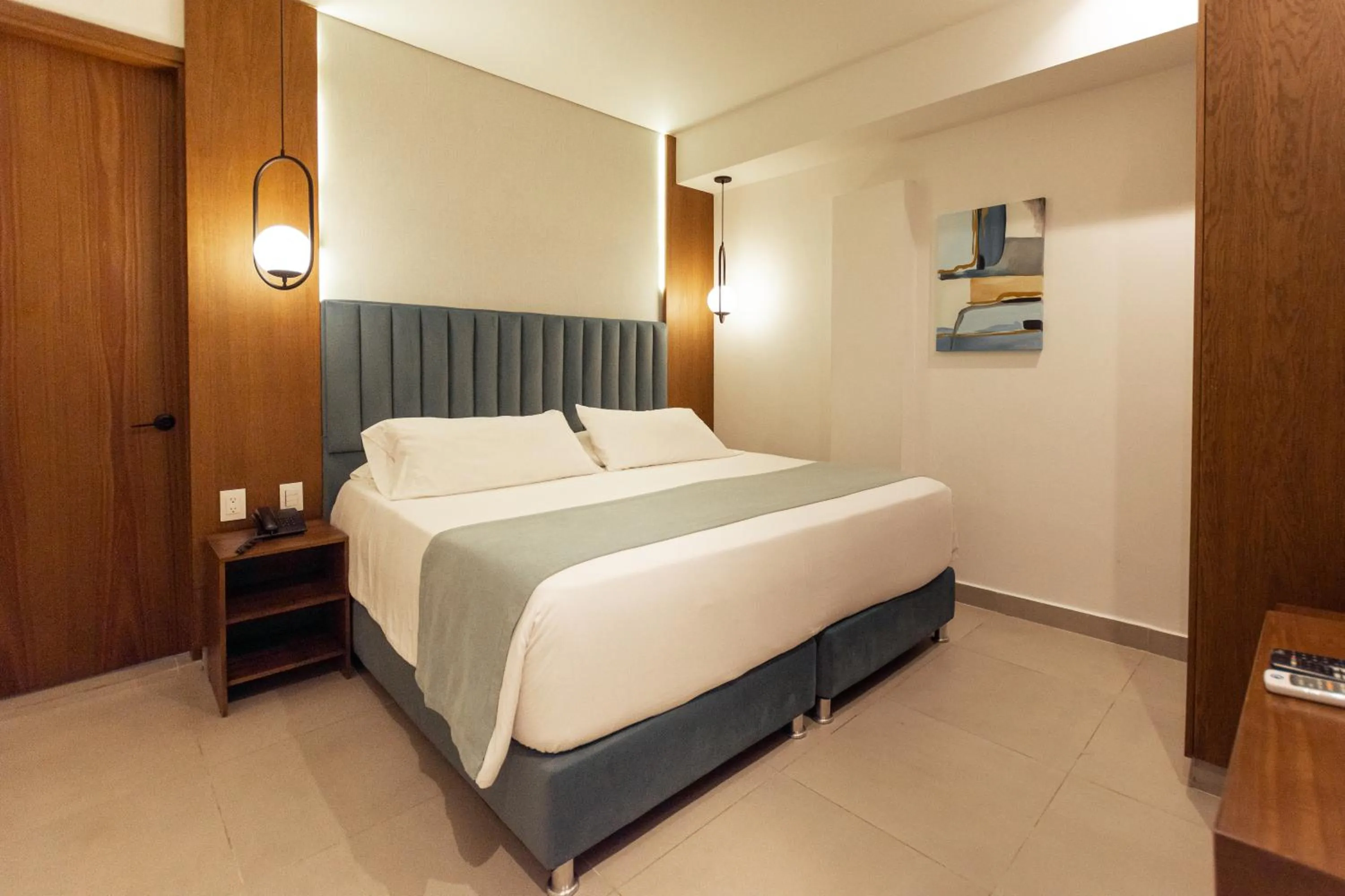 Bed in Hotel Zi One Luxury