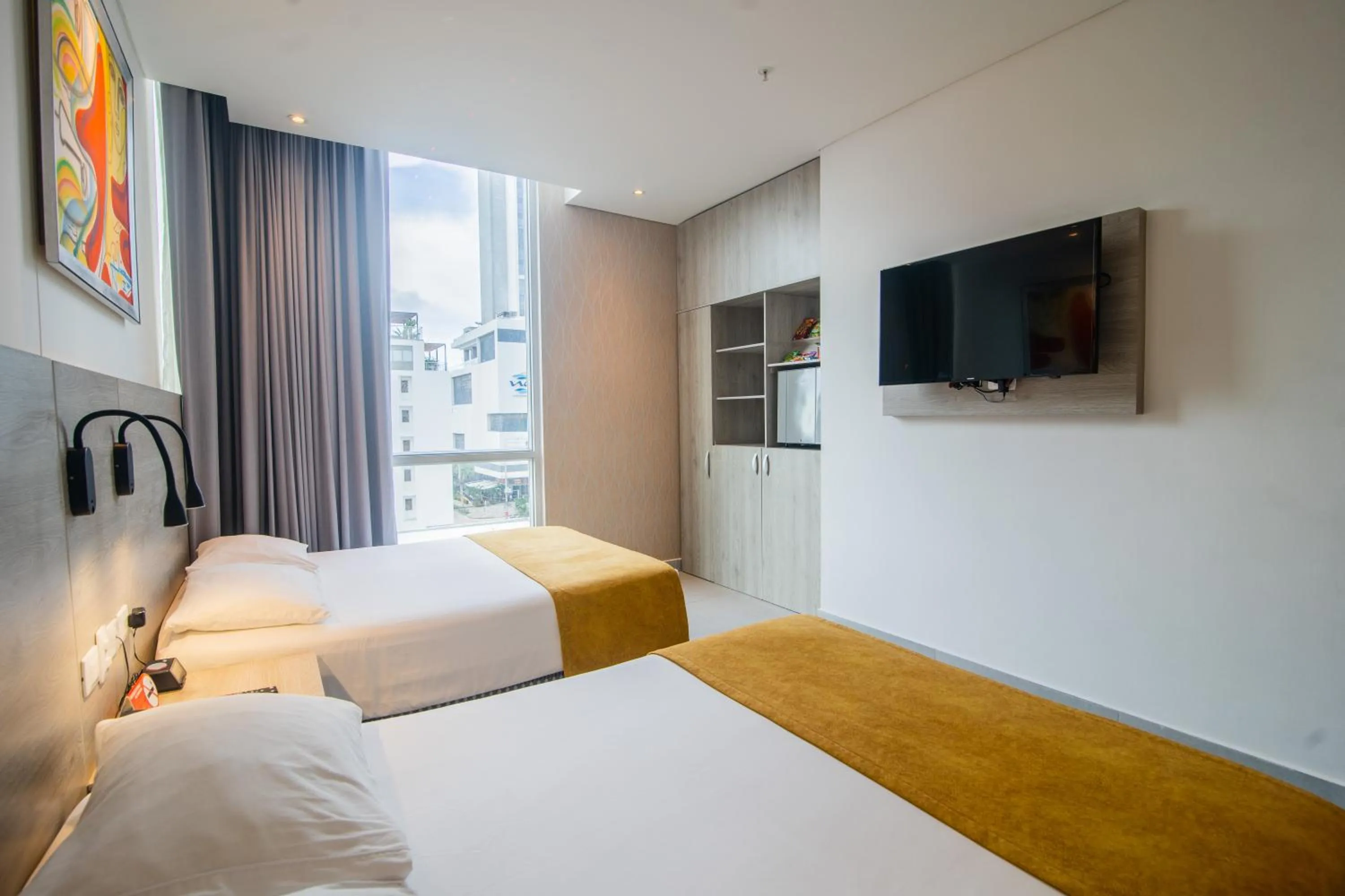 Photo of the whole room, Bed in Hotel Zi One Luxury