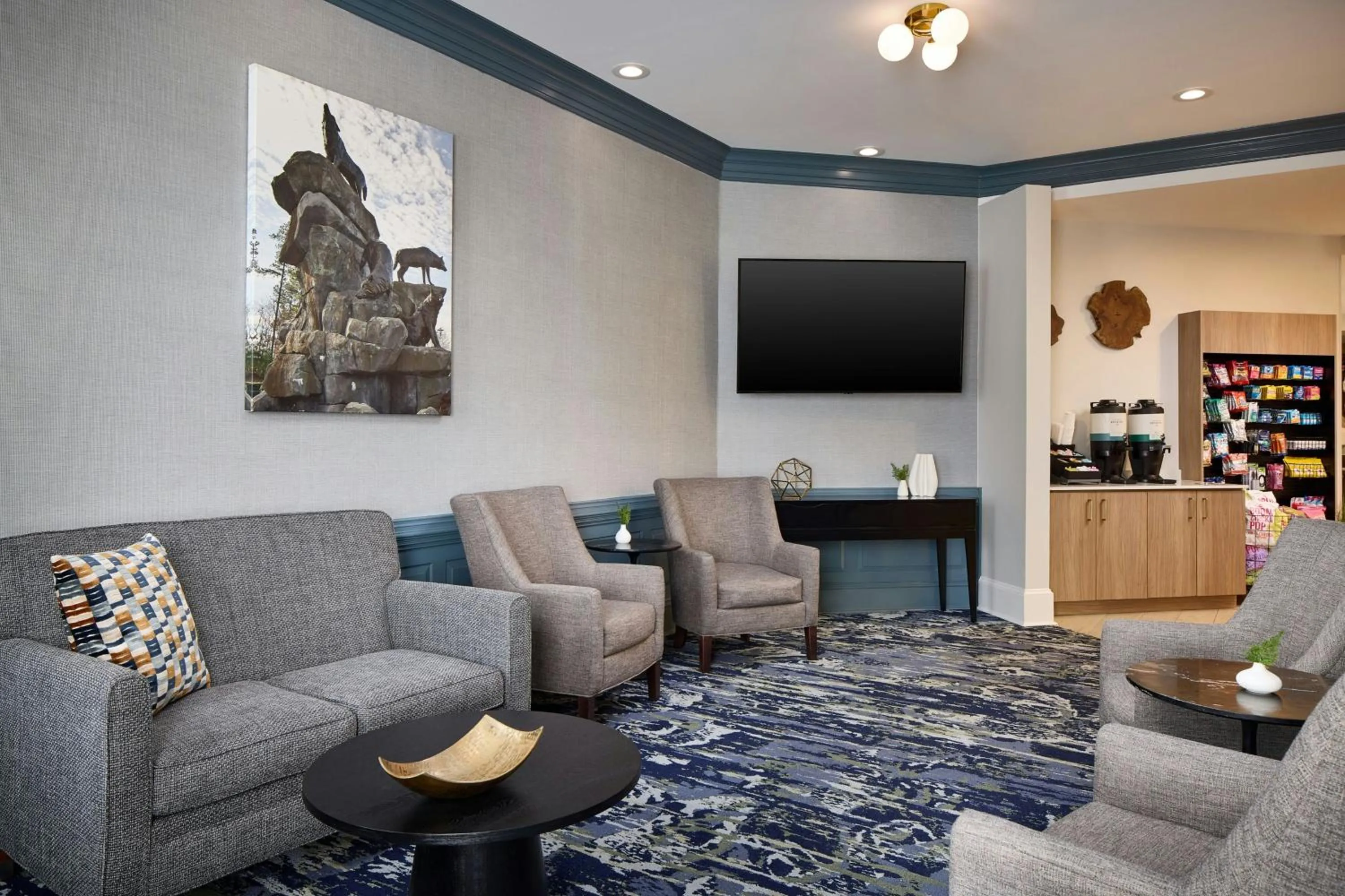 Lobby or reception in Residence Inn by Marriott Raleigh Crabtree Valley