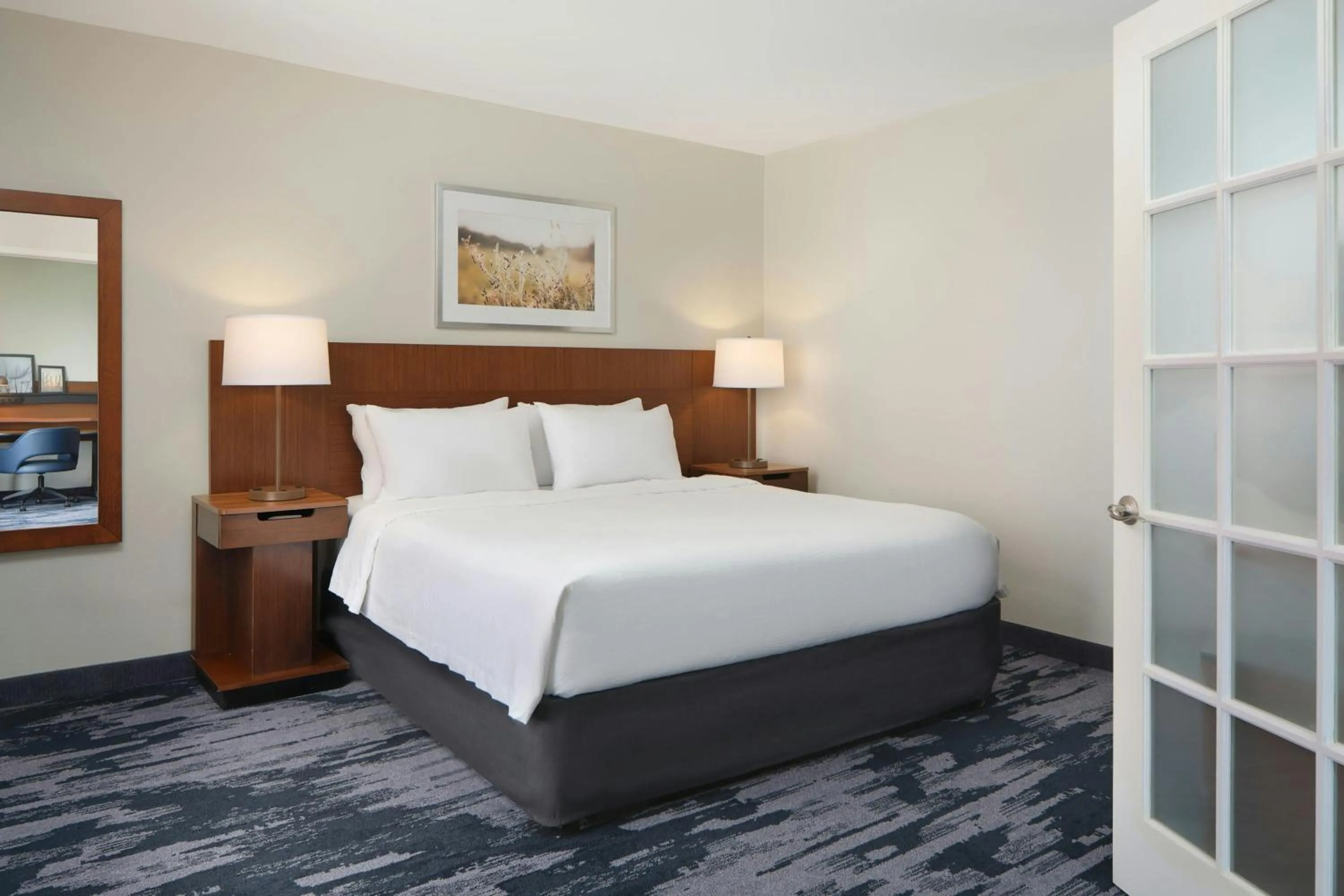 Bedroom, Bed in Fairfield Inn & Suites Raleigh Durham Airport Research Triangle Park