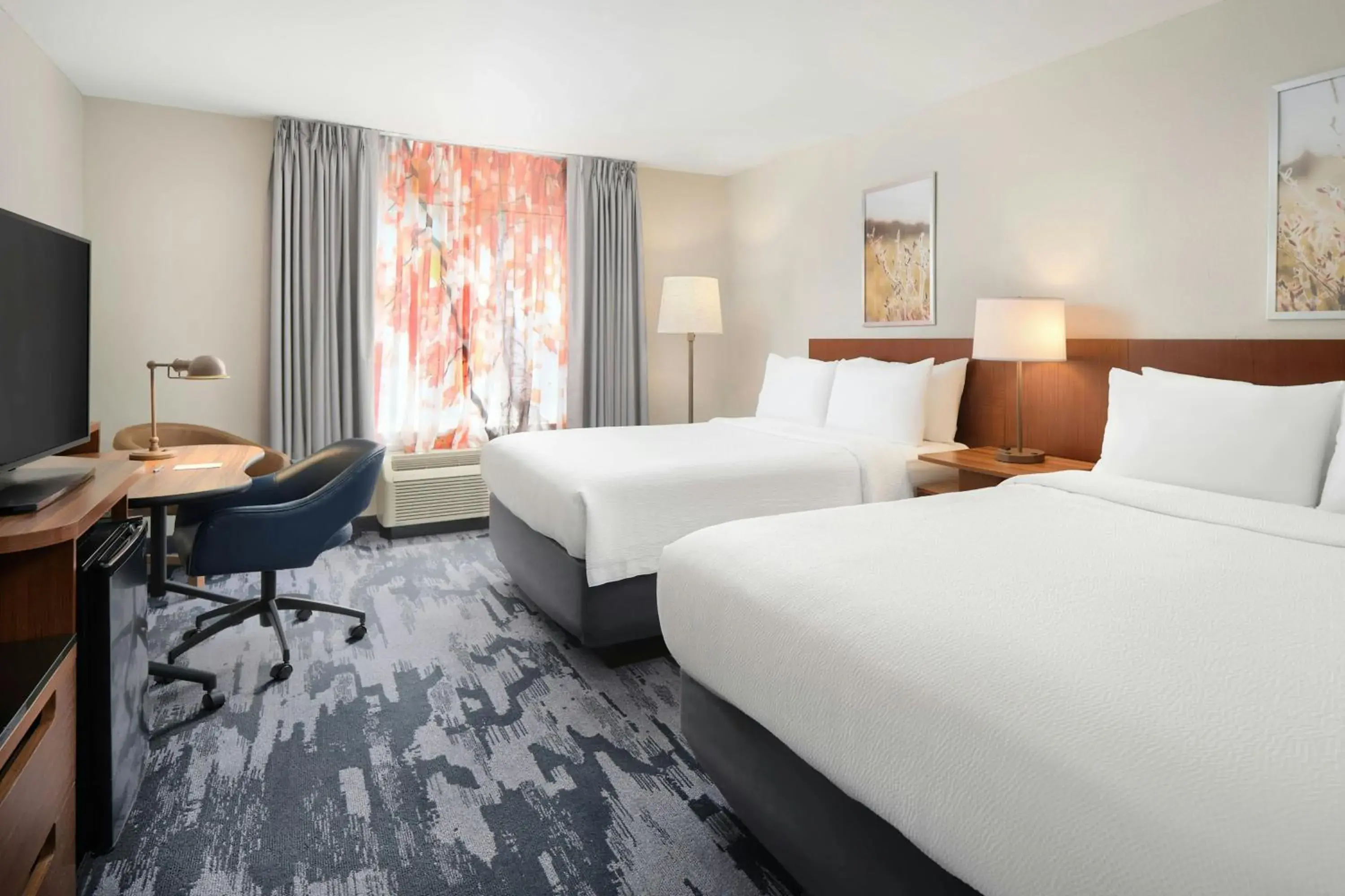 Queen Room with Two Queen Beds in Fairfield Inn & Suites Raleigh Durham Airport Research Triangle Park Queen Room with Two Queen Beds in Fairfield Inn & Suites Raleigh Durham Airport Research Triangle Park