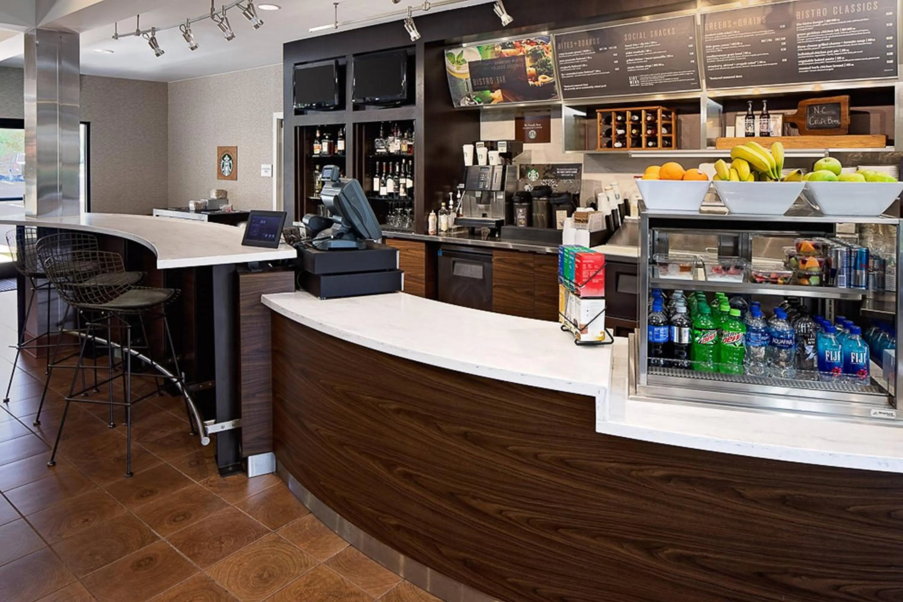 Restaurant/places to eat in Courtyard Durham Near Duke University/Downtown