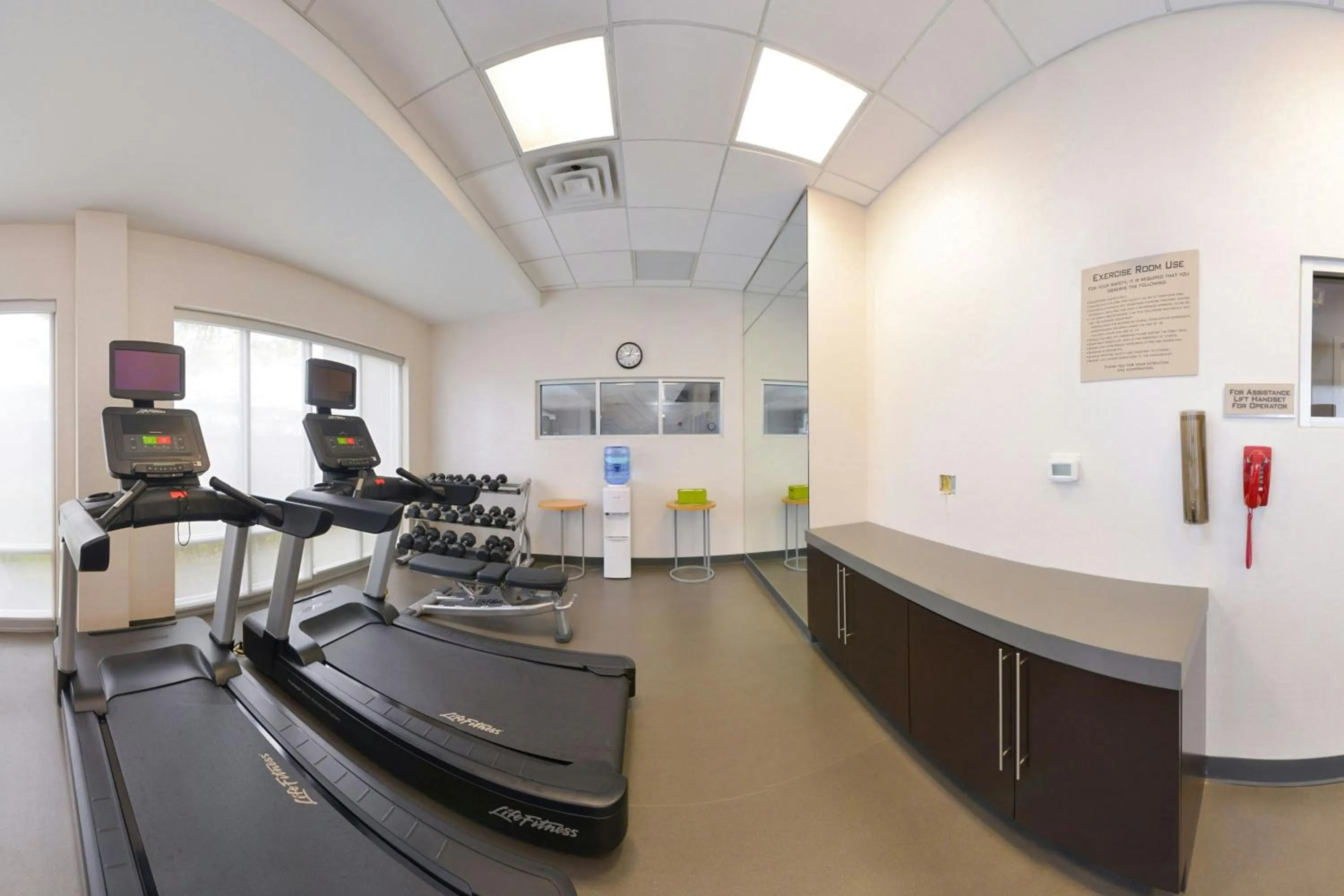 Fitness centre/facilities in SpringHill Suites Durham Chapel Hill