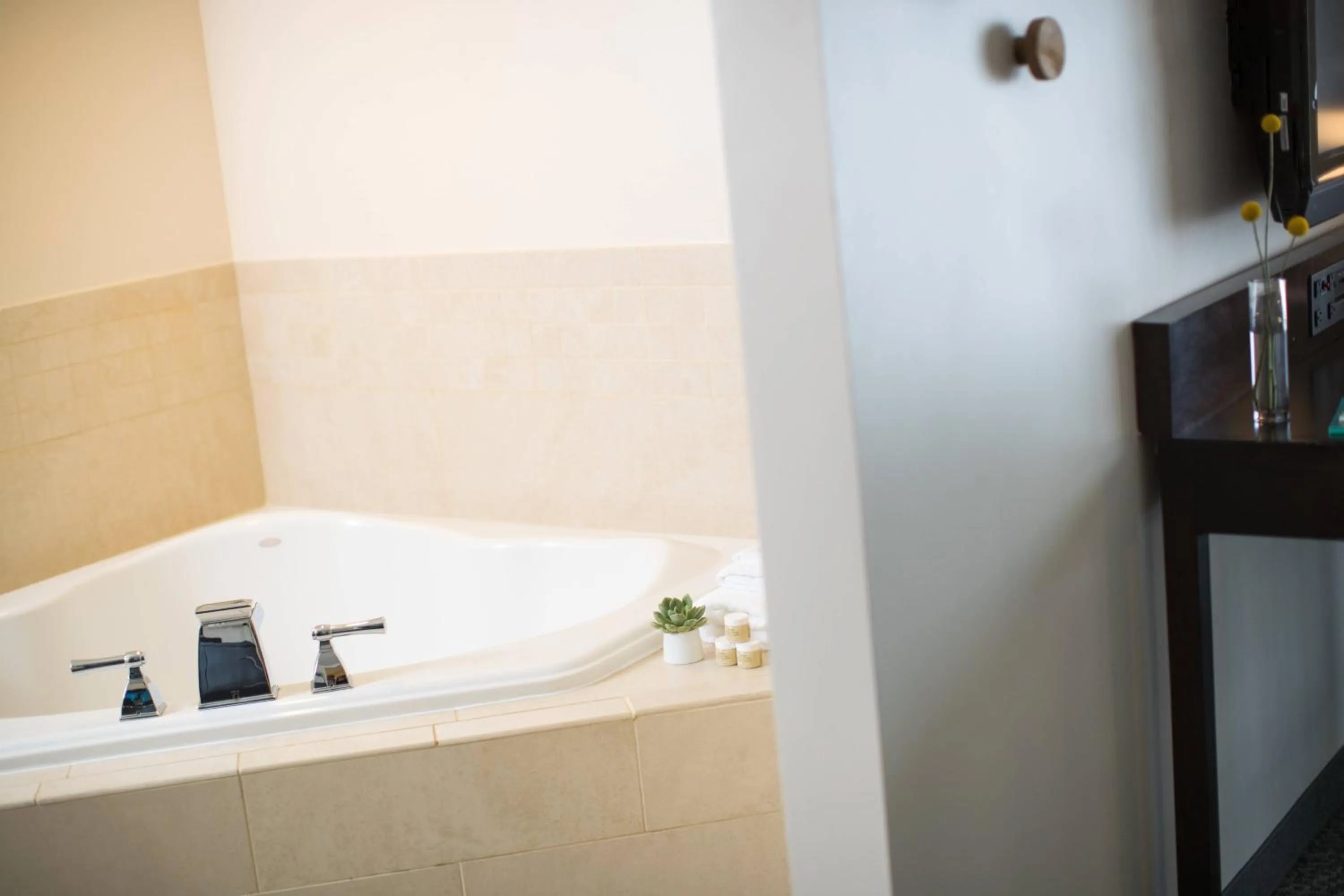 Bathroom in Renaissance Raleigh North Hills Hotel