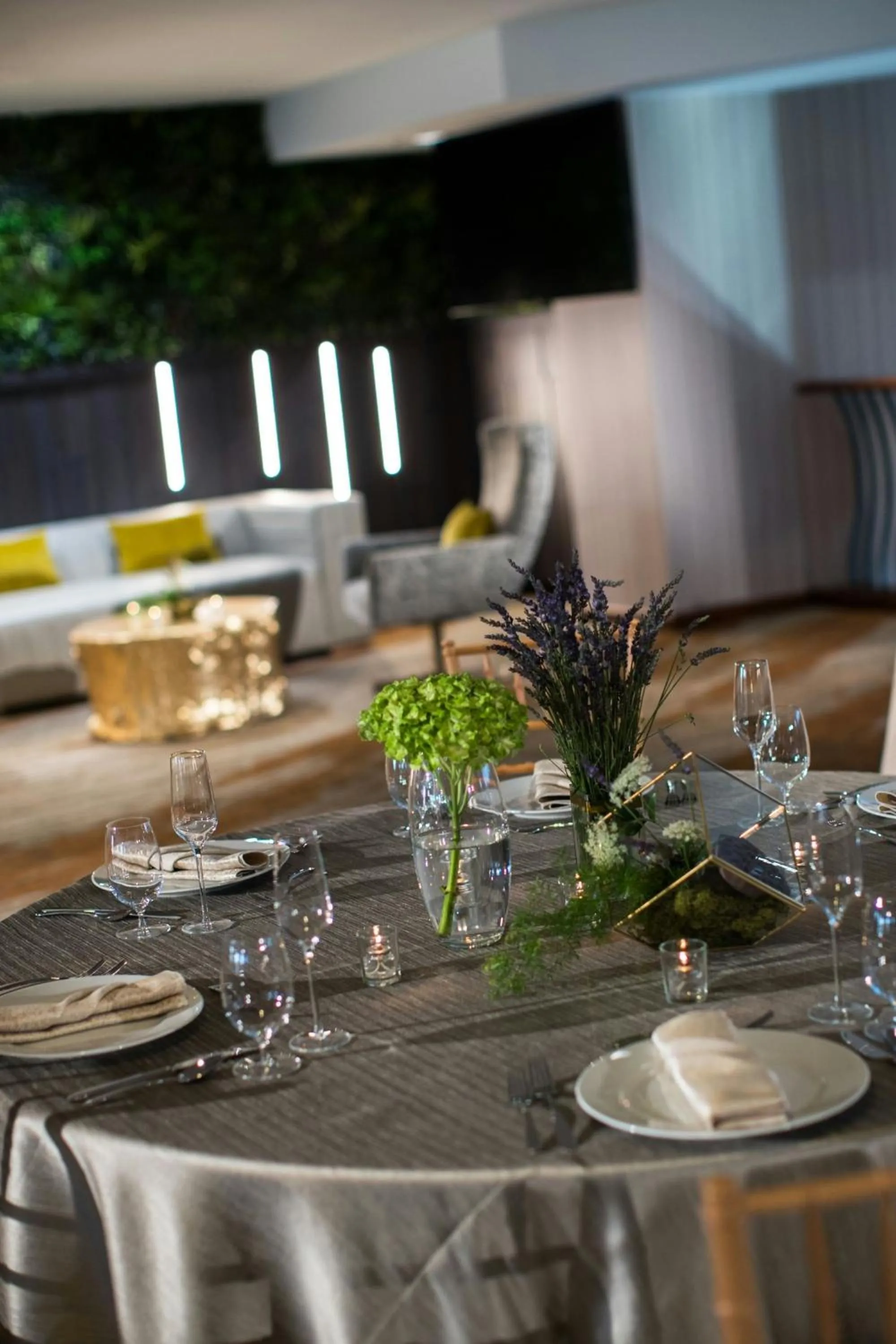 Lobby or reception in Renaissance Raleigh North Hills Hotel