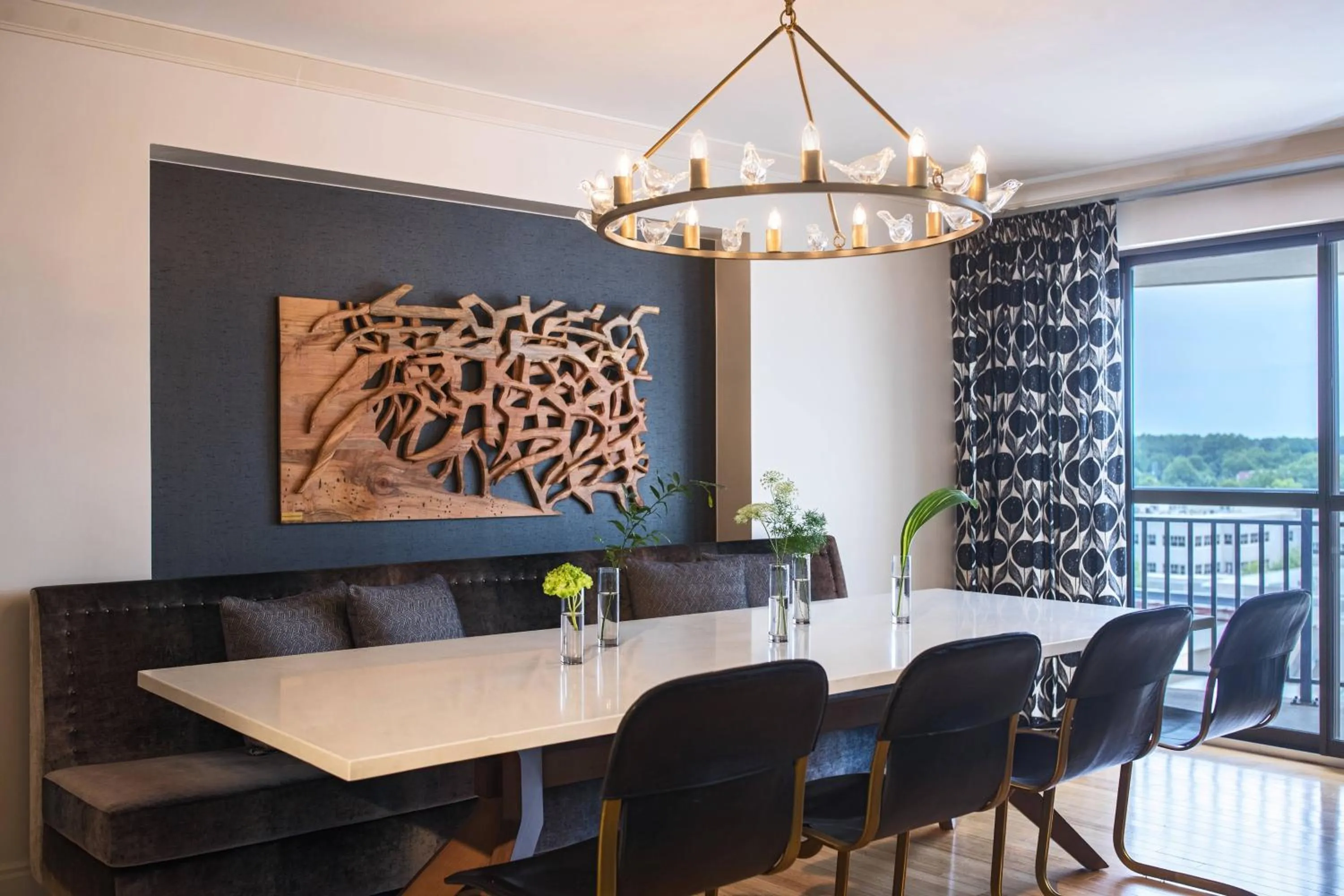 Bedroom in Renaissance Raleigh North Hills Hotel