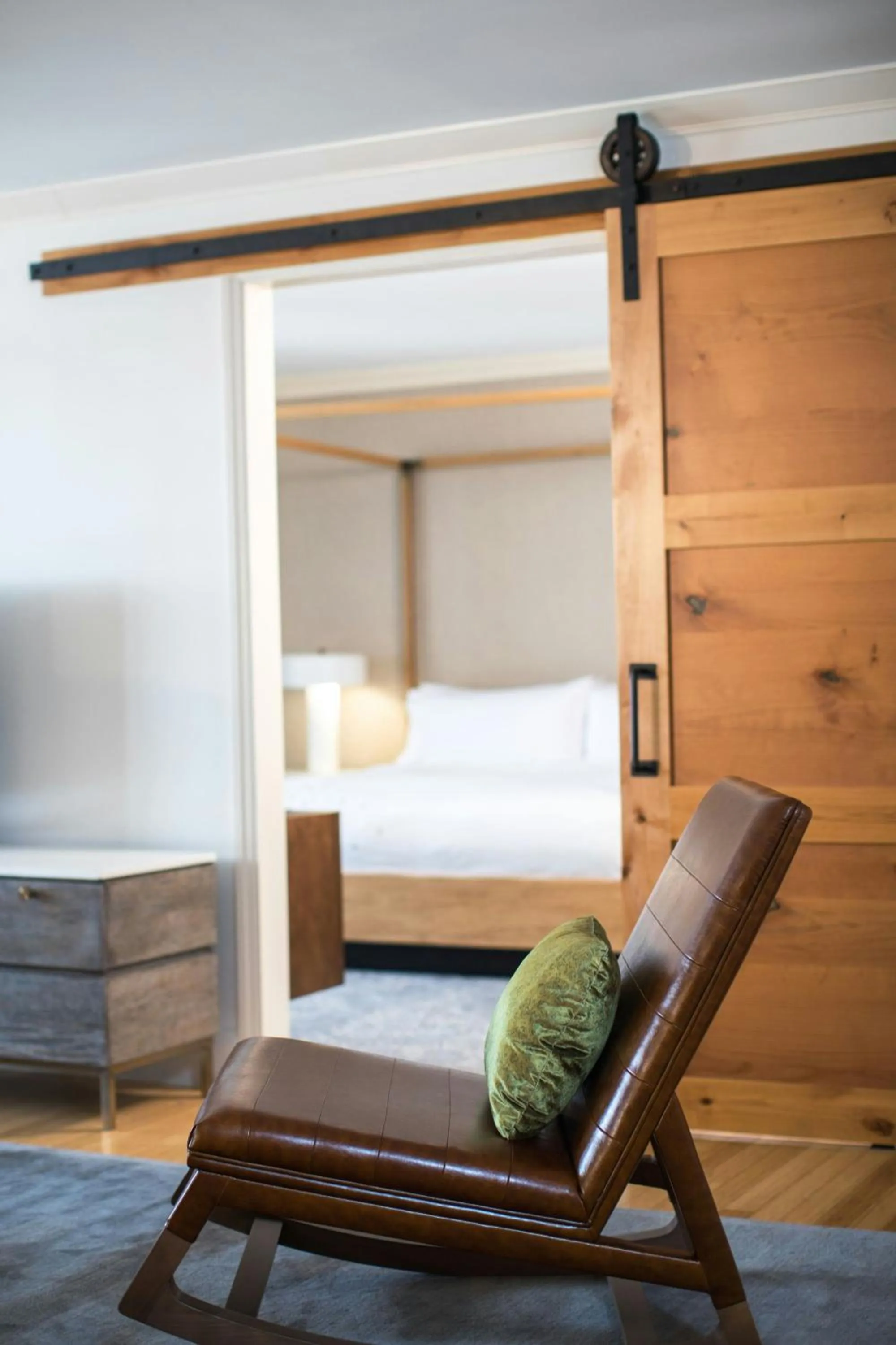 Bedroom, Bed in Renaissance Raleigh North Hills Hotel