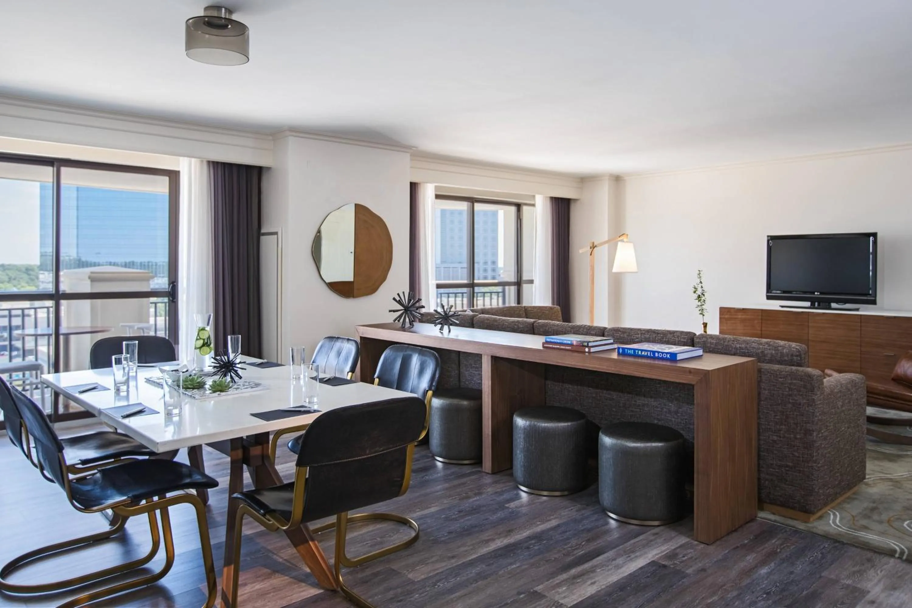 Bedroom in Renaissance Raleigh North Hills Hotel