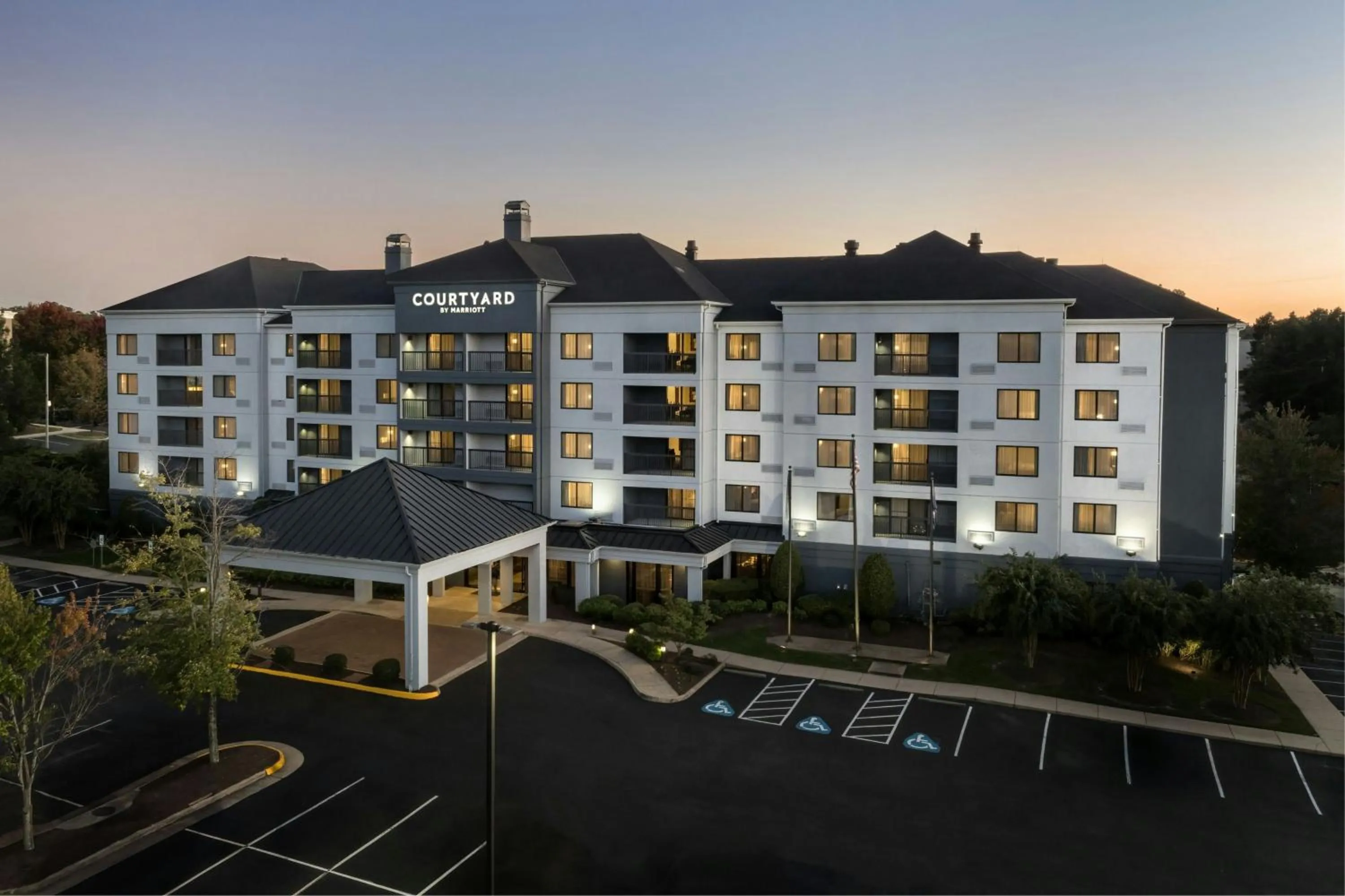 Property building in Courtyard Richmond Chester