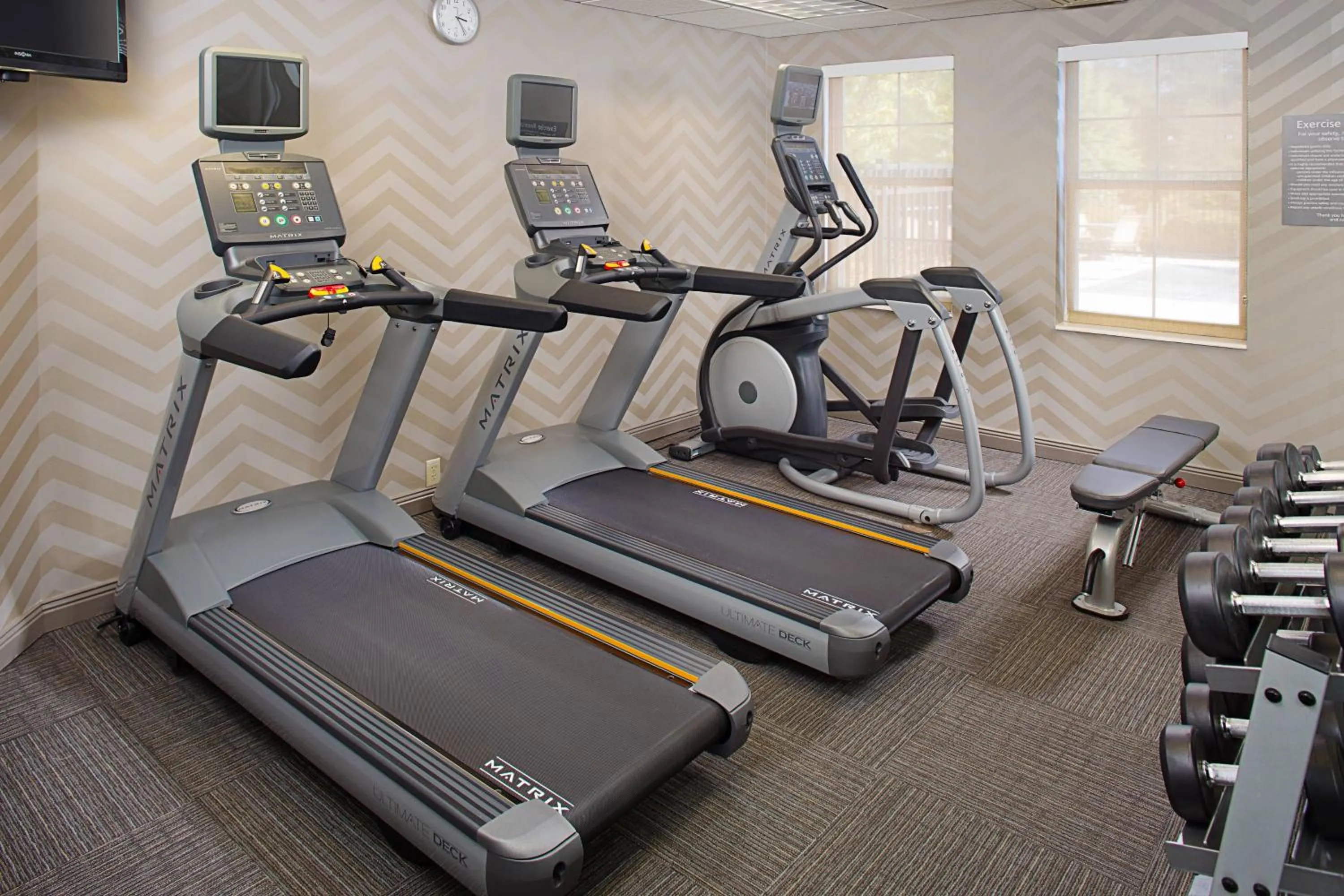 Fitness centre/facilities in Residence Inn Richmond Northwest